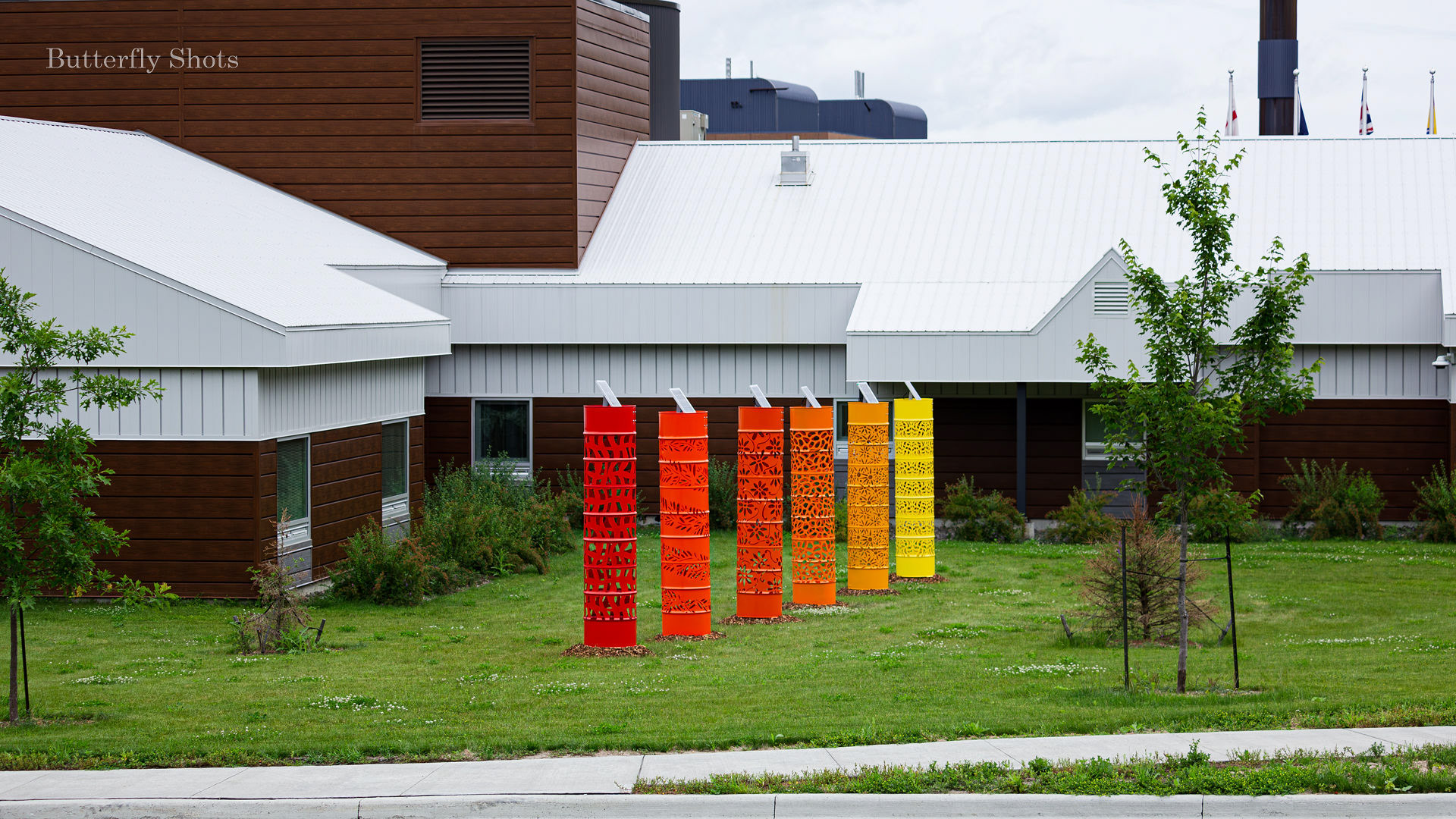 Art structure photography during the day