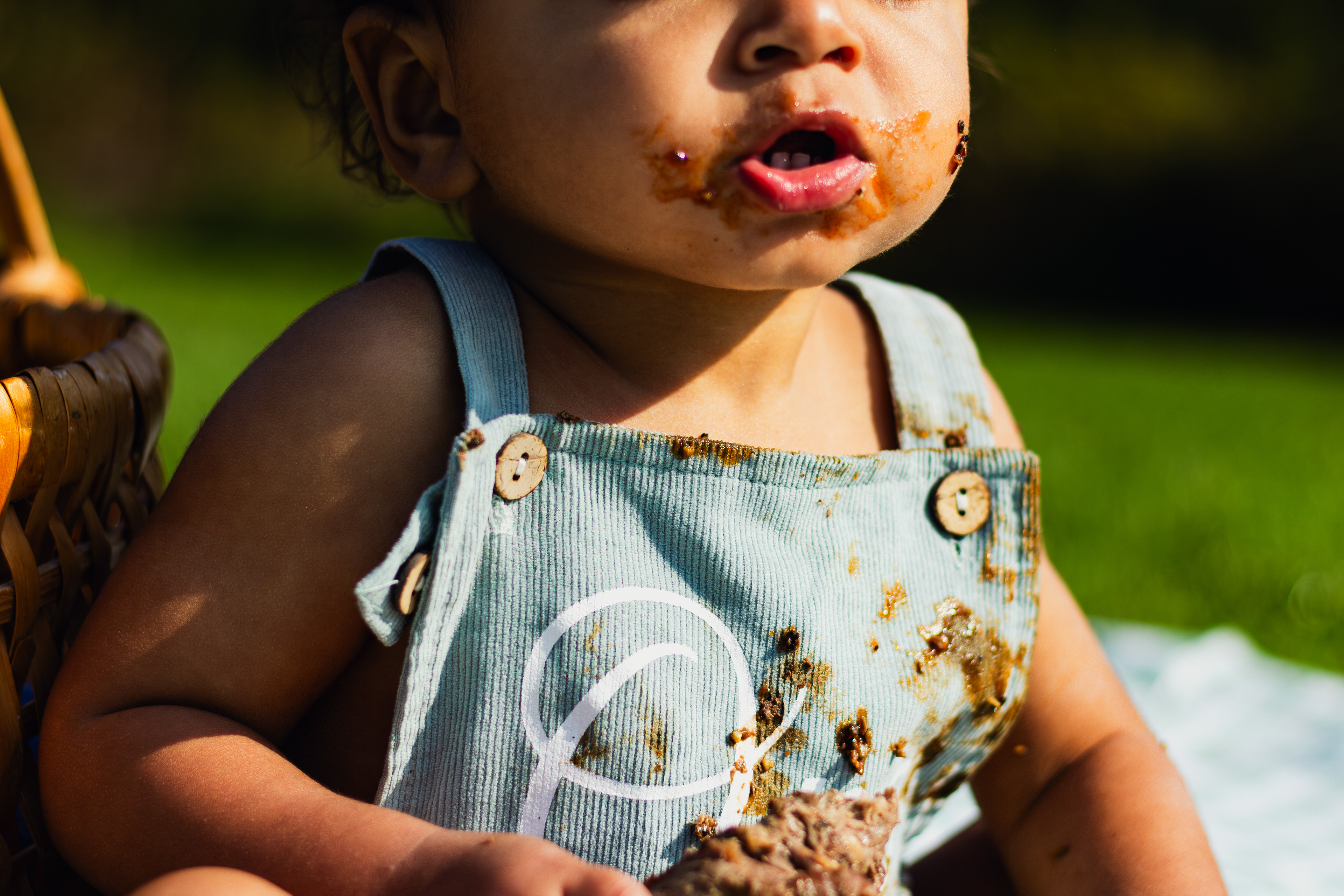 Child photography first birthday