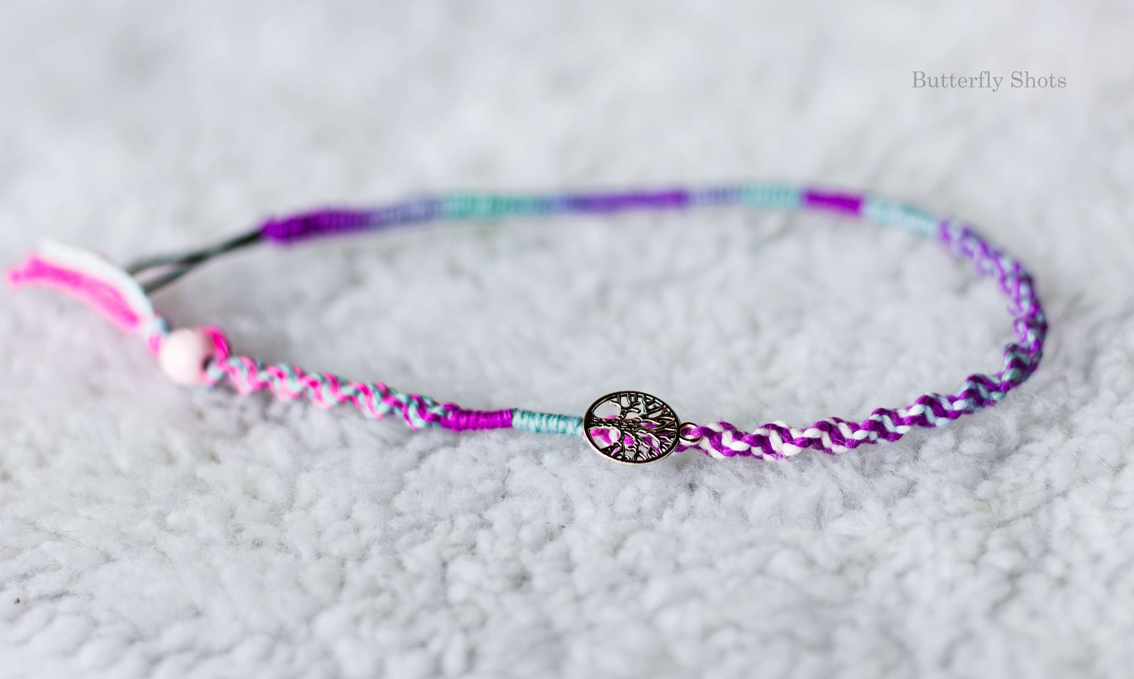 Product photography of hair wraps