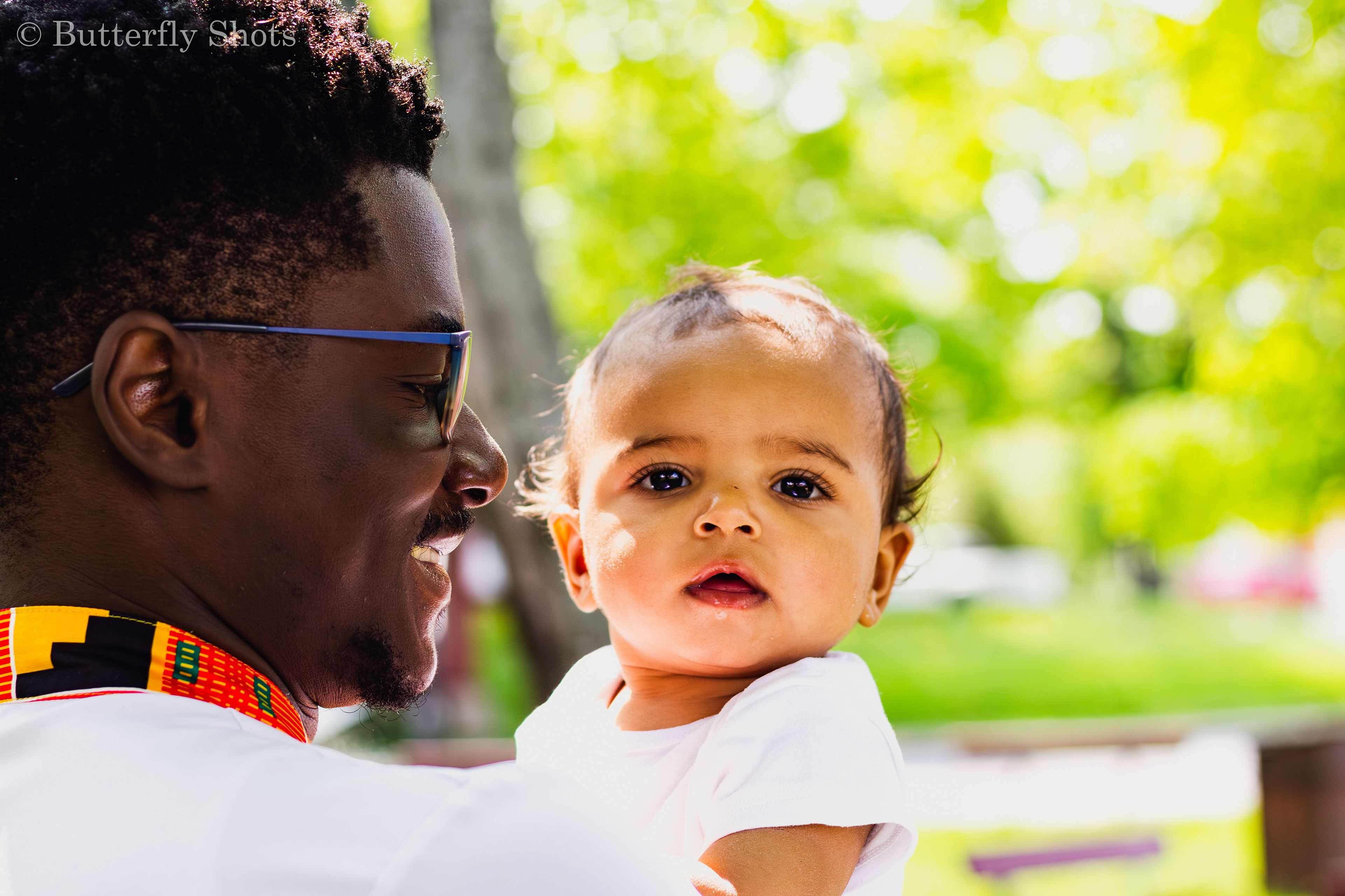 Outdoors family photography father and son