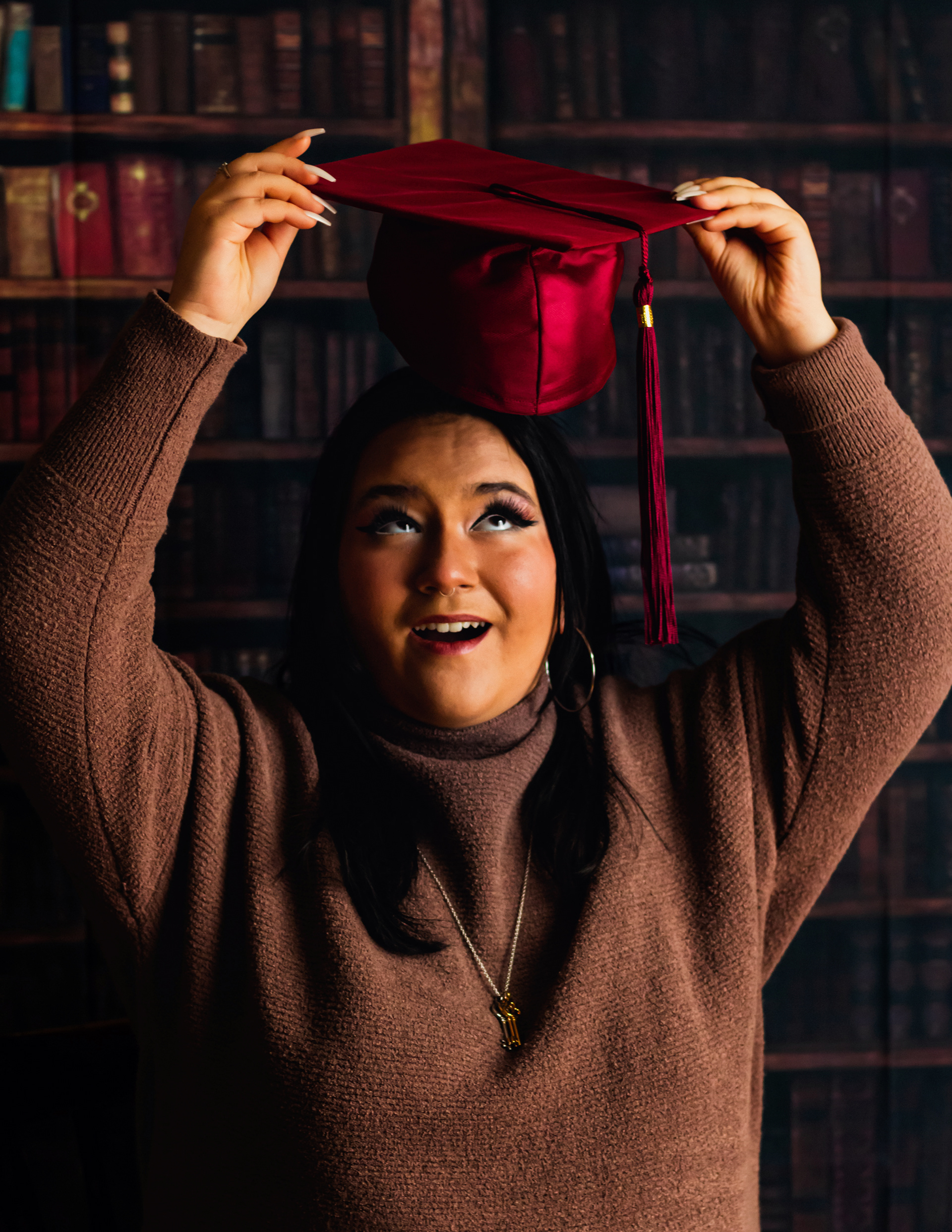 Graduation photoshoot portrait