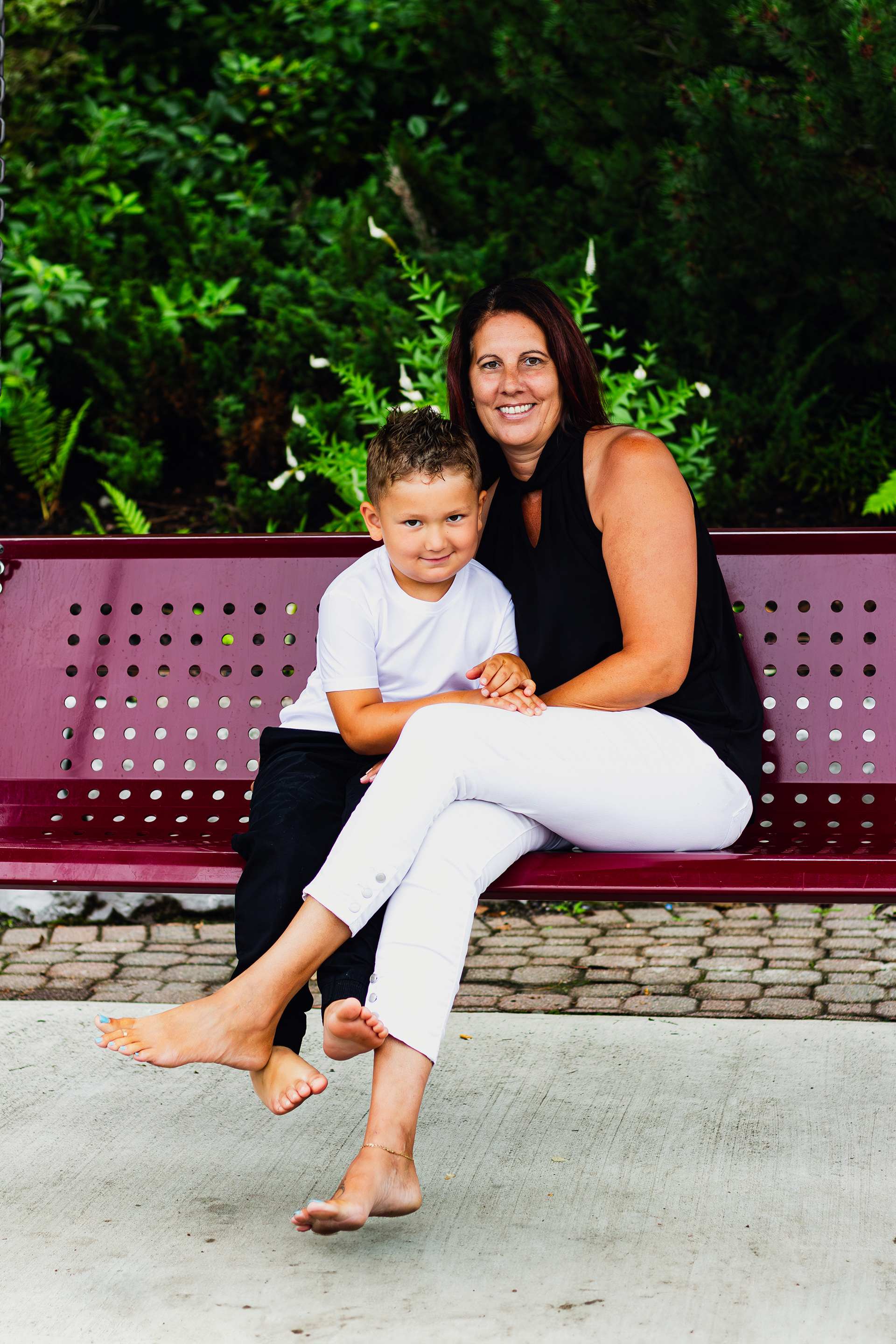 Family photography of a mom and her son