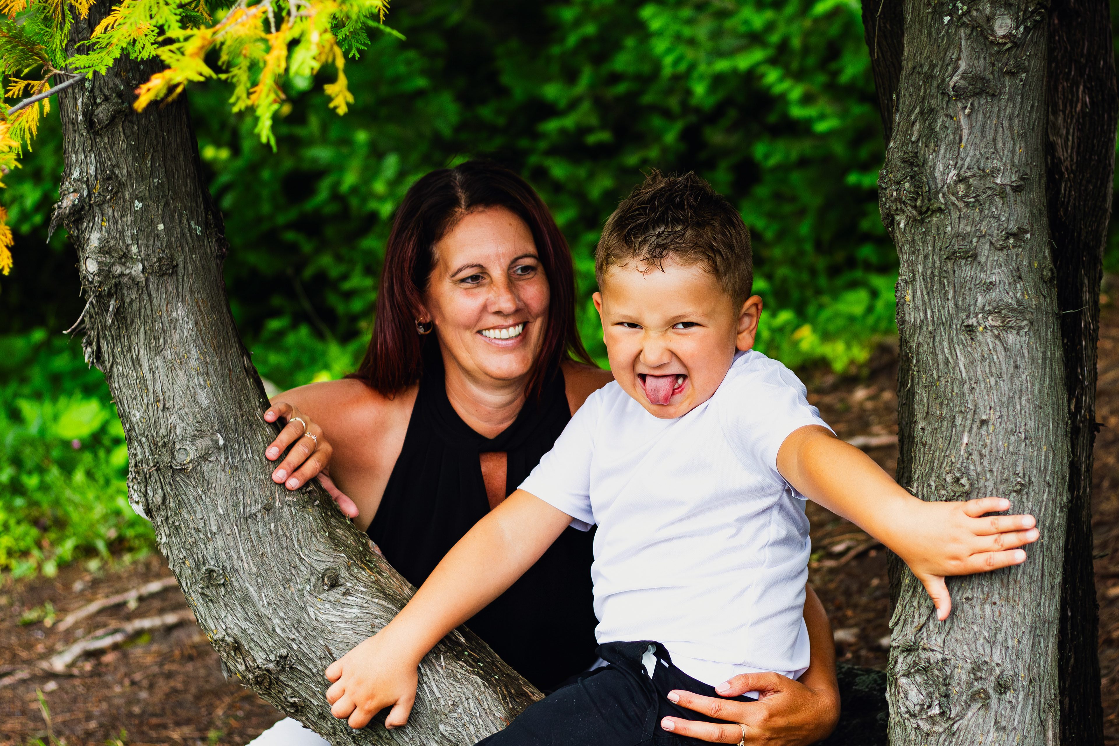 Family photography of a mom and her son