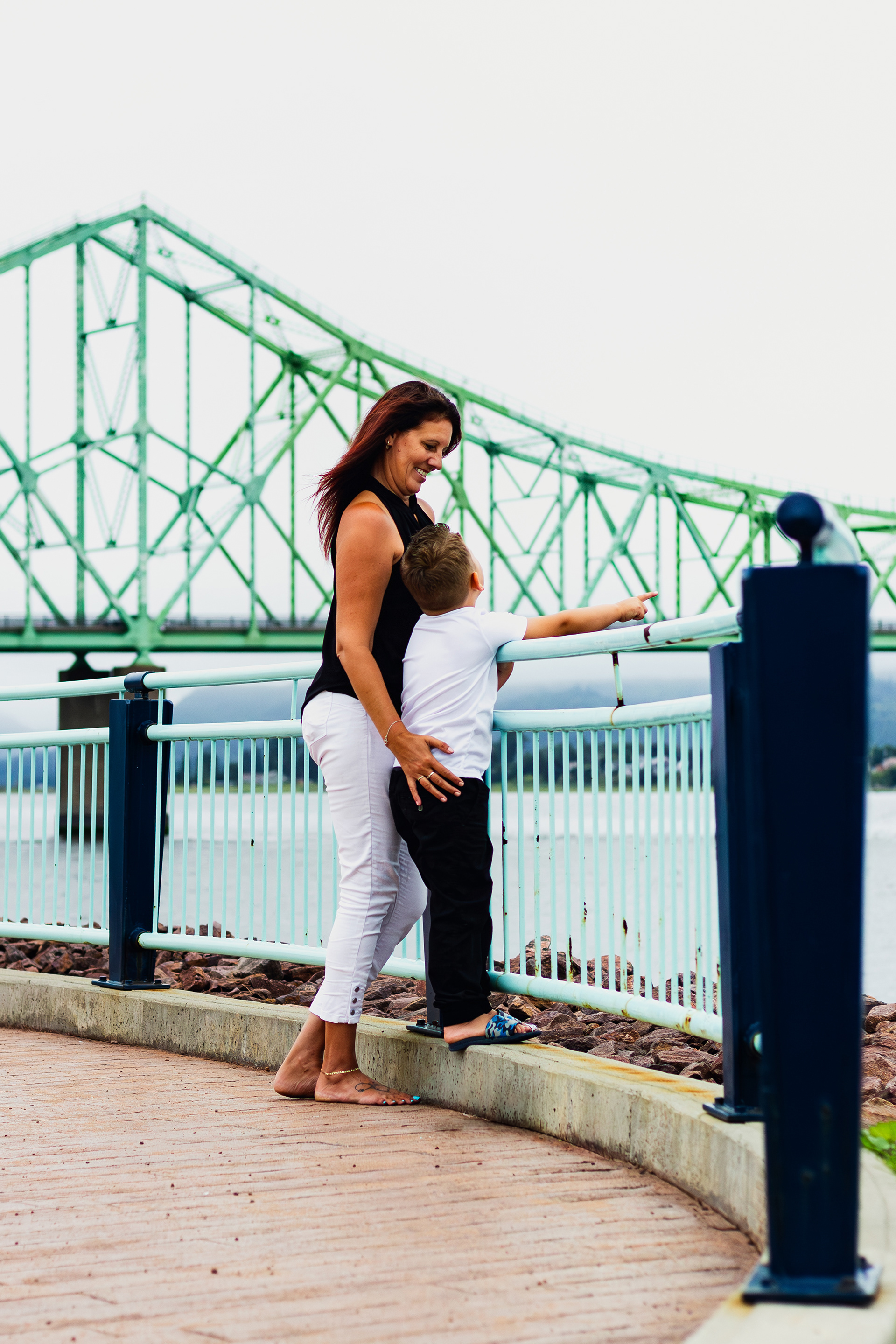 Family photography of a mom and her son