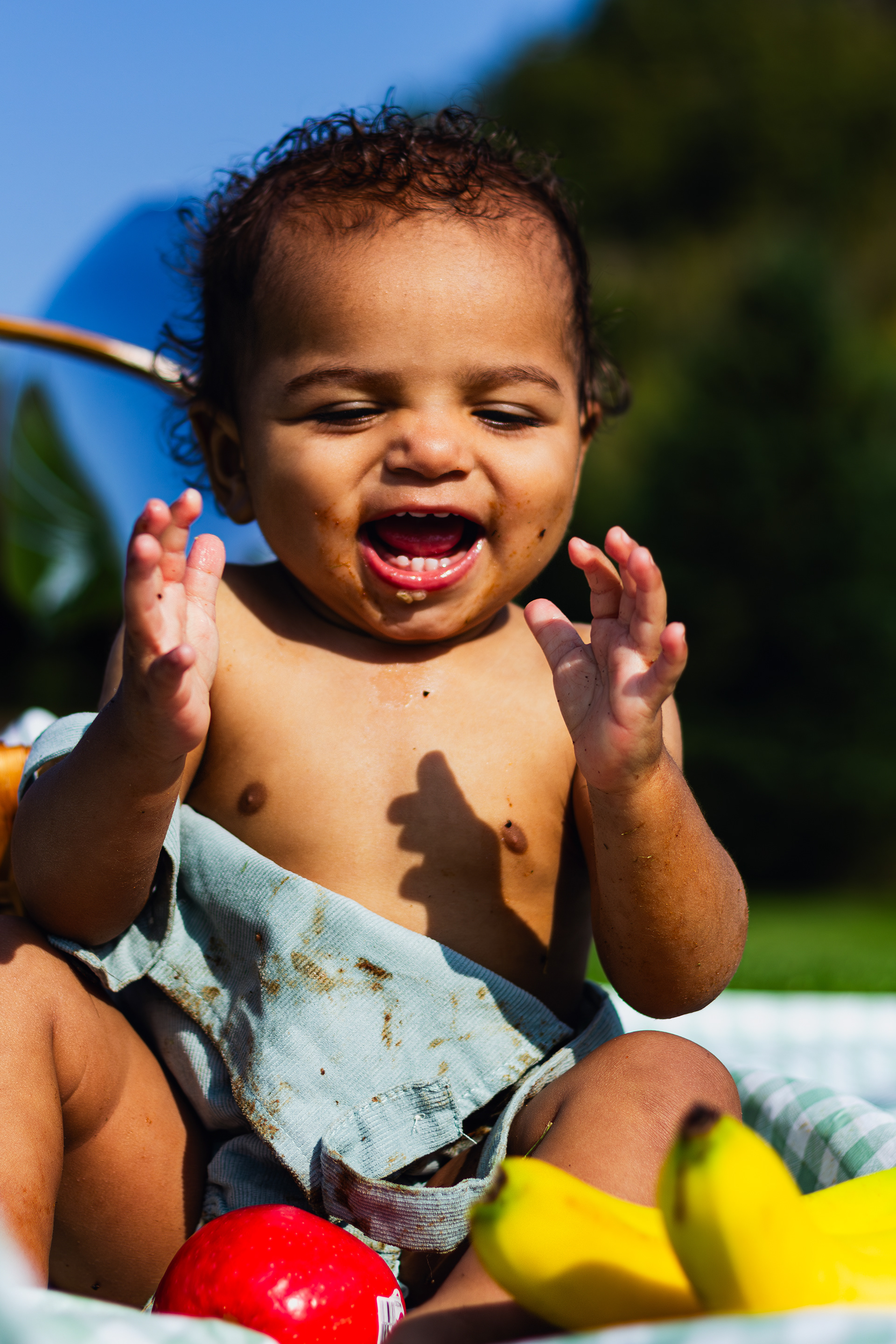 Child photography first birthday