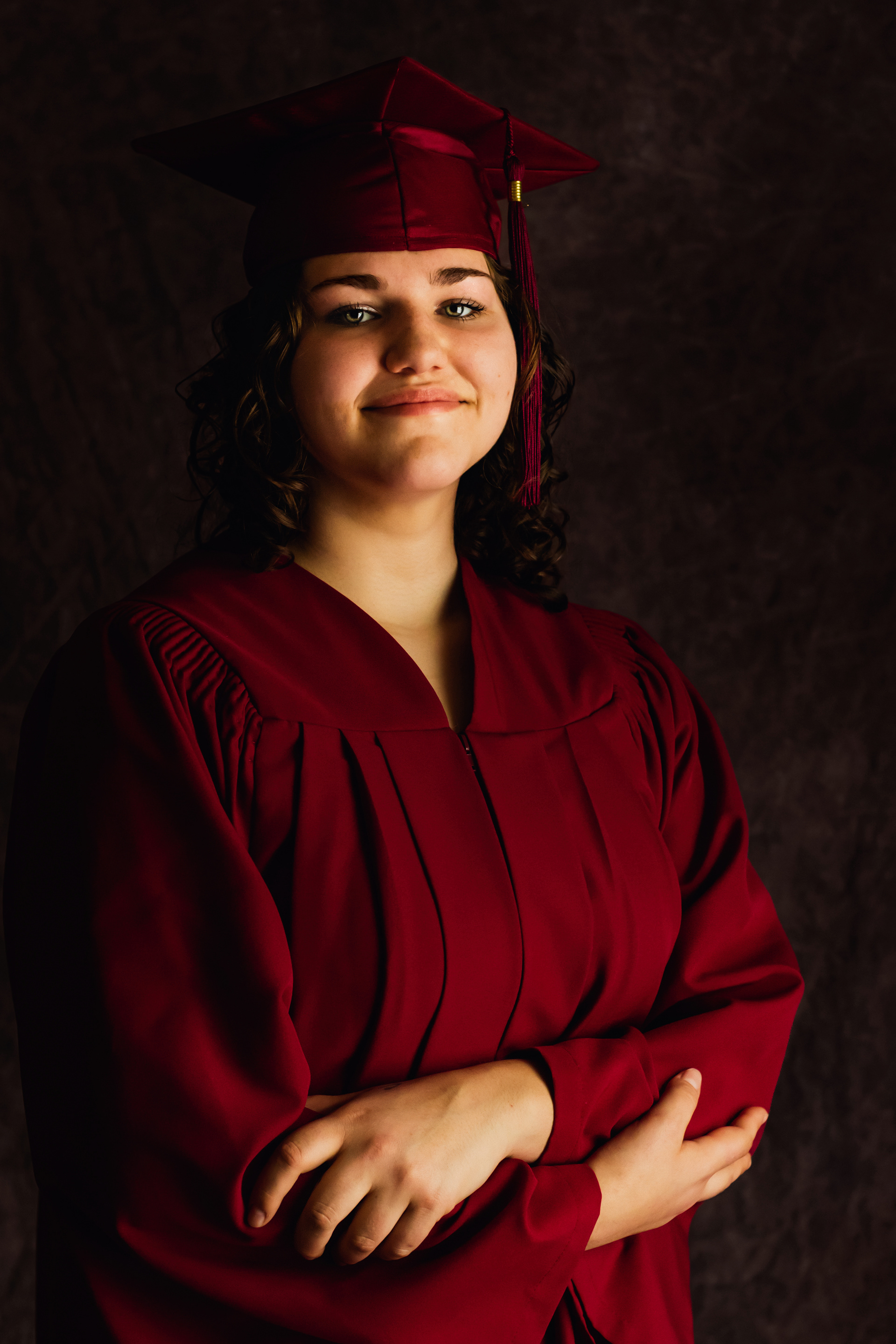 Portrait photography for high school graduation