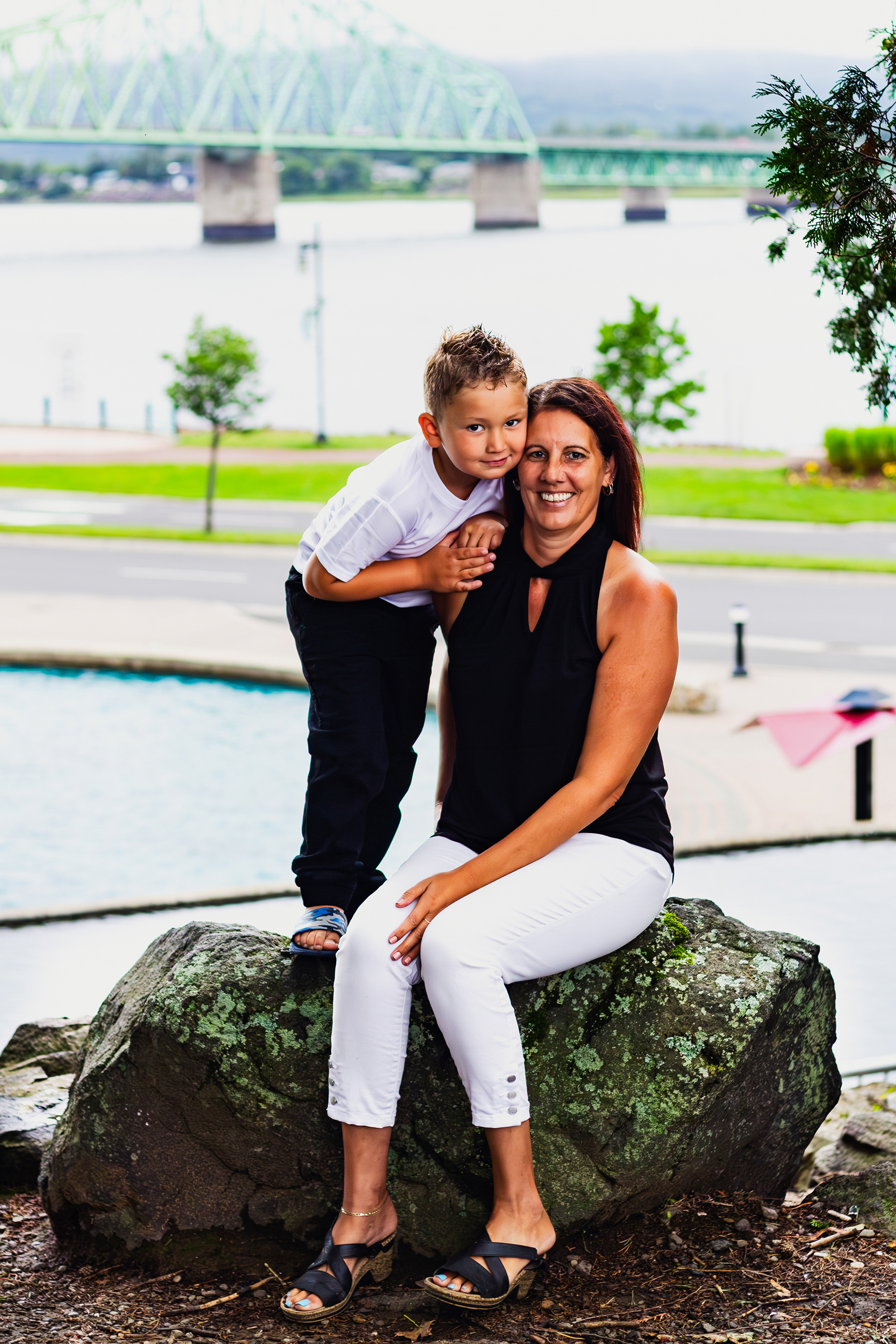 Family photography of a mom and her son
