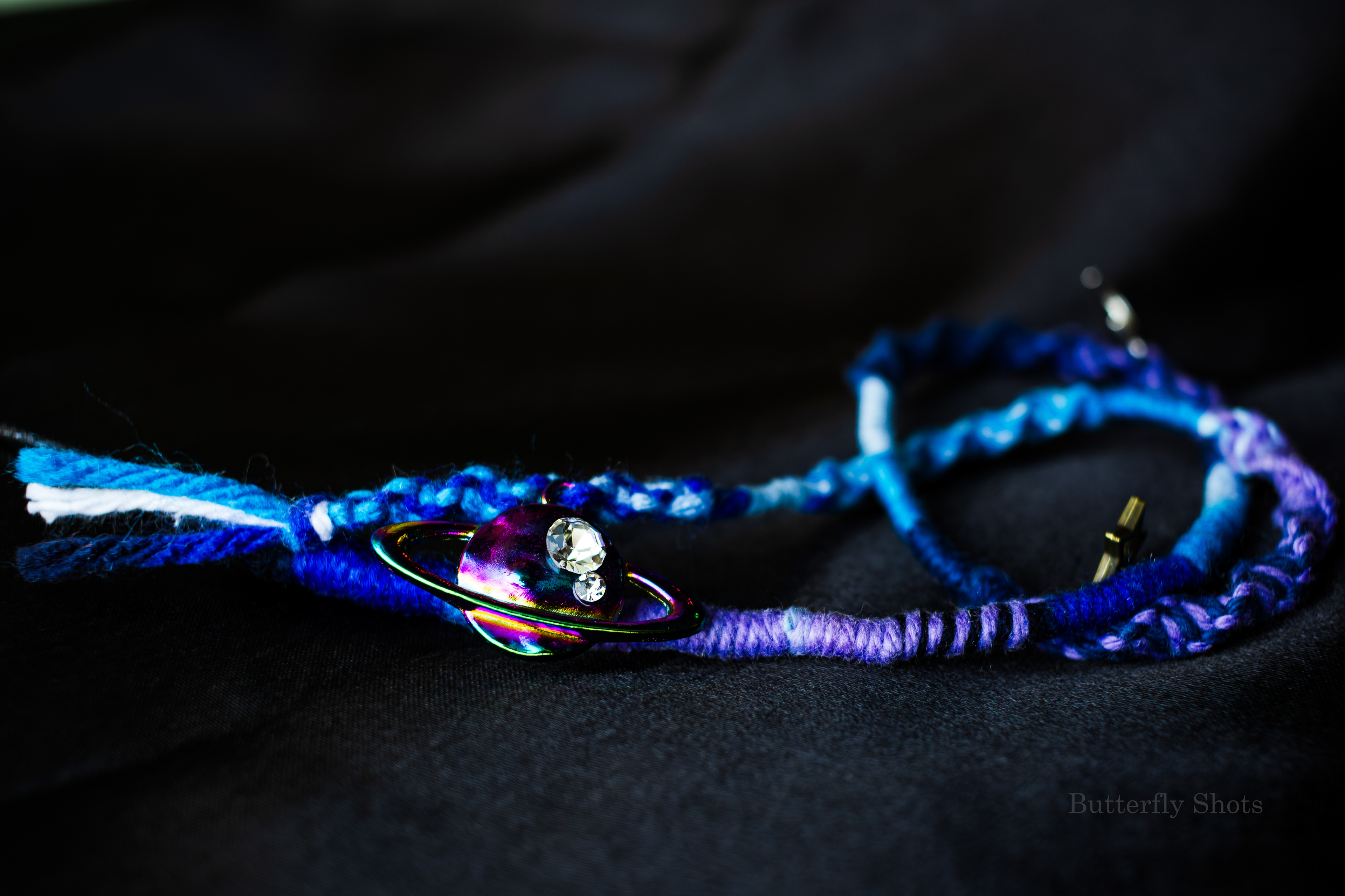 Product photography of hair wraps