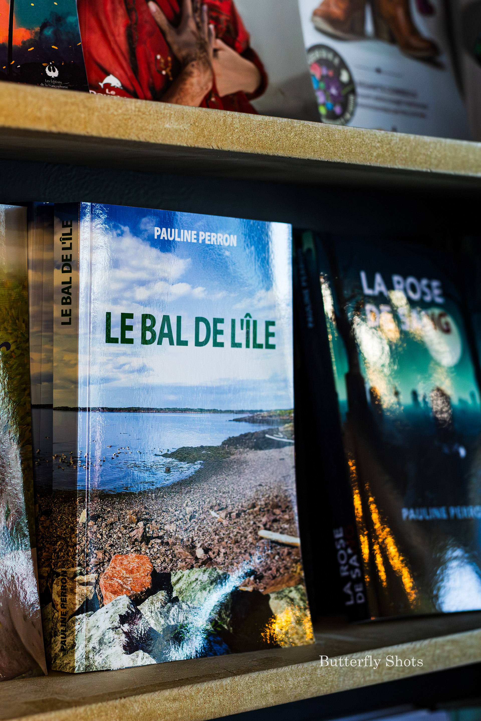 Product photography of local book