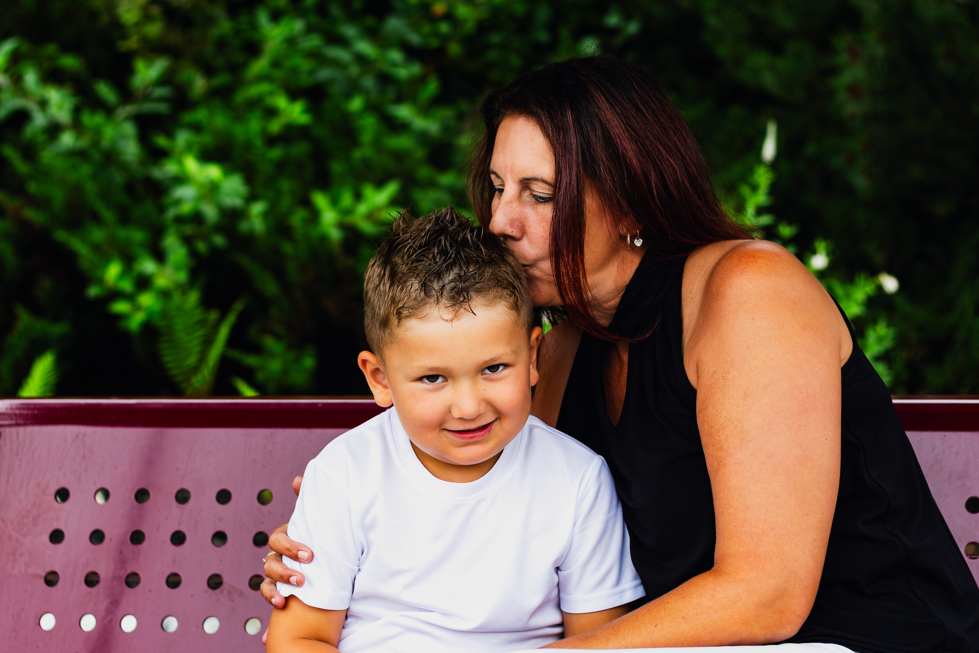 Family photography of a mom and her son