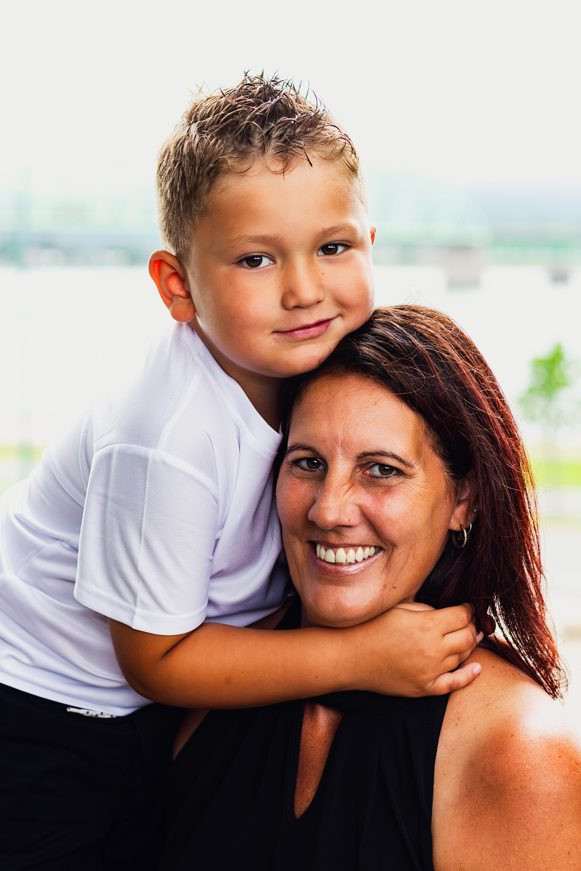 Family photography of a mom and her son