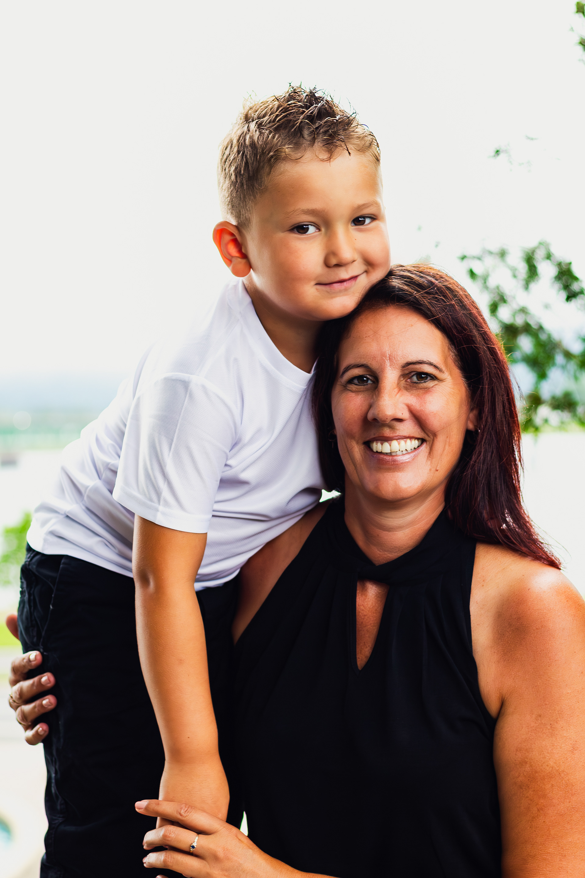 Family photography of a mom and her son