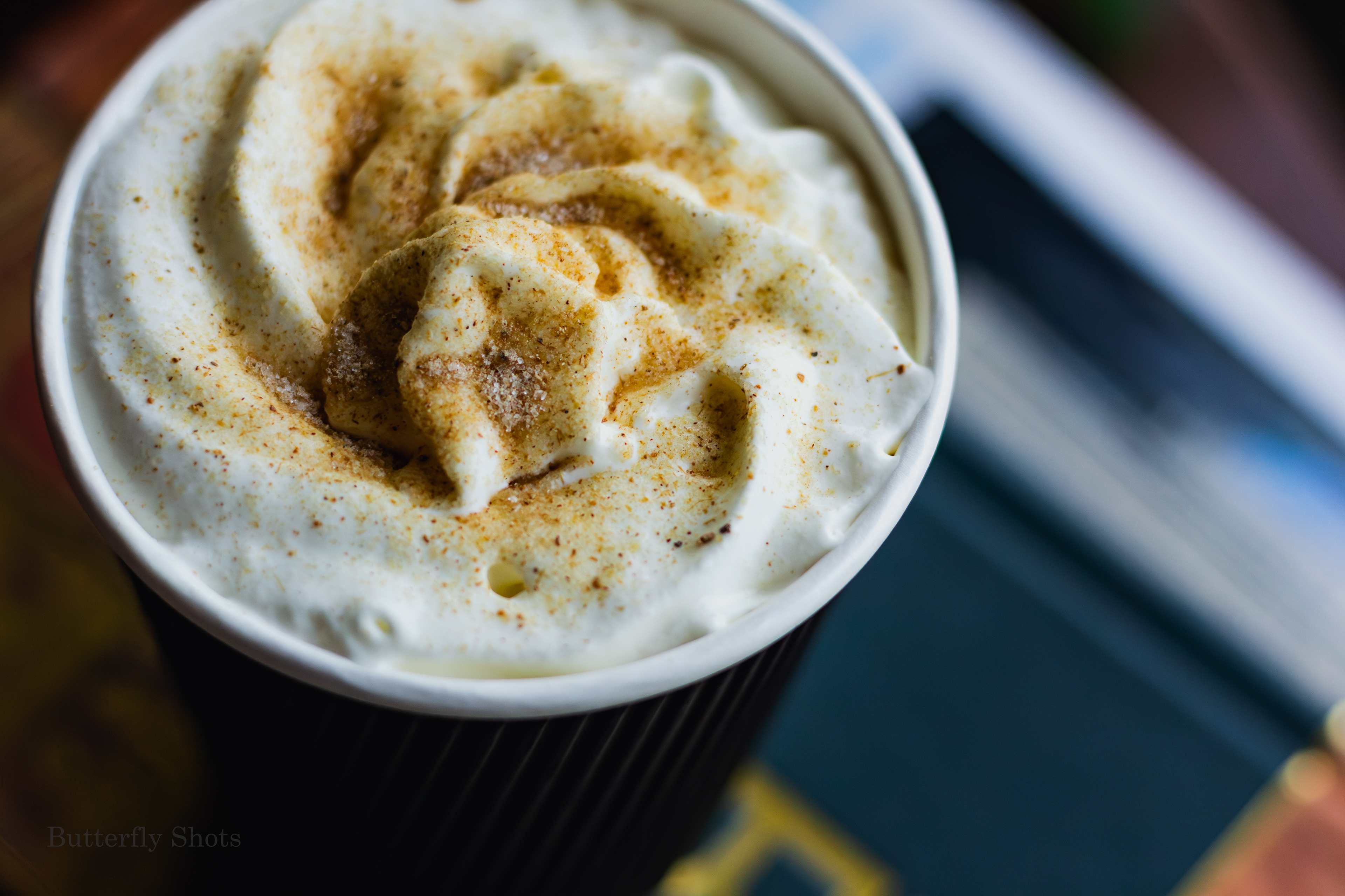 Product photography (food photography) of a specialty coffee