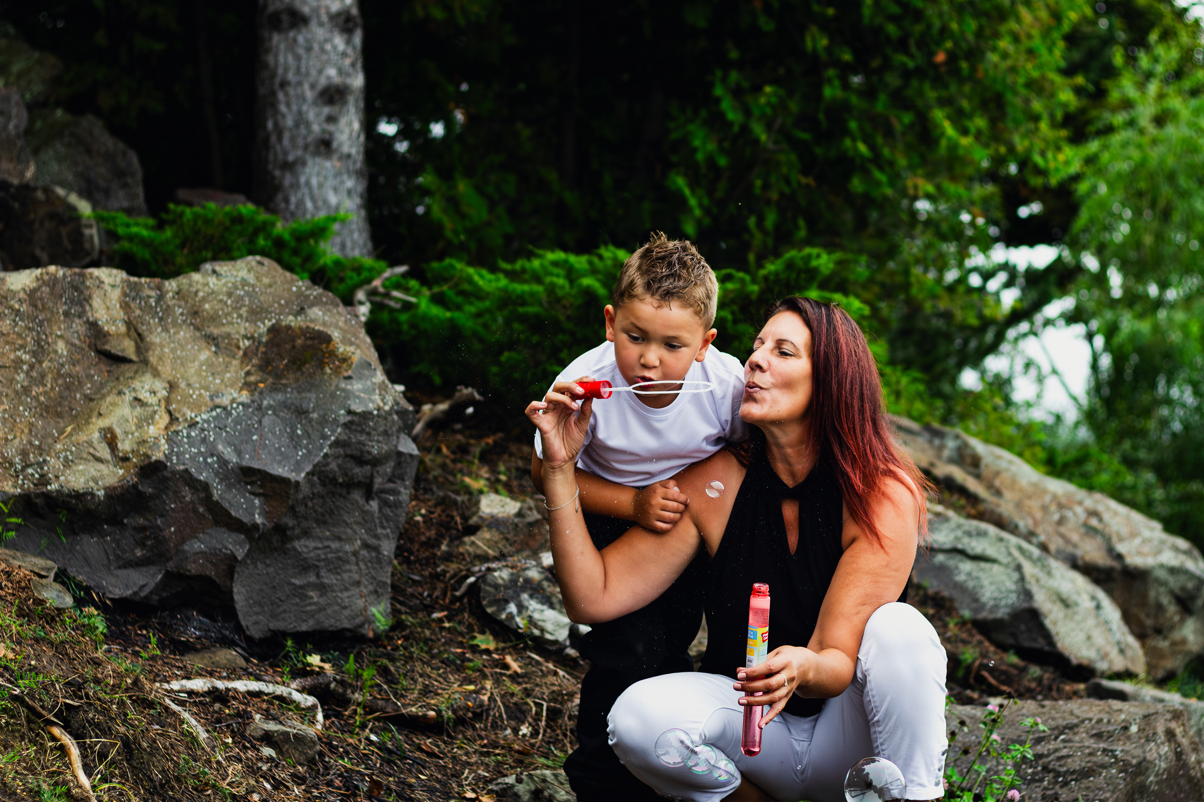 Family photography of a mom and her son