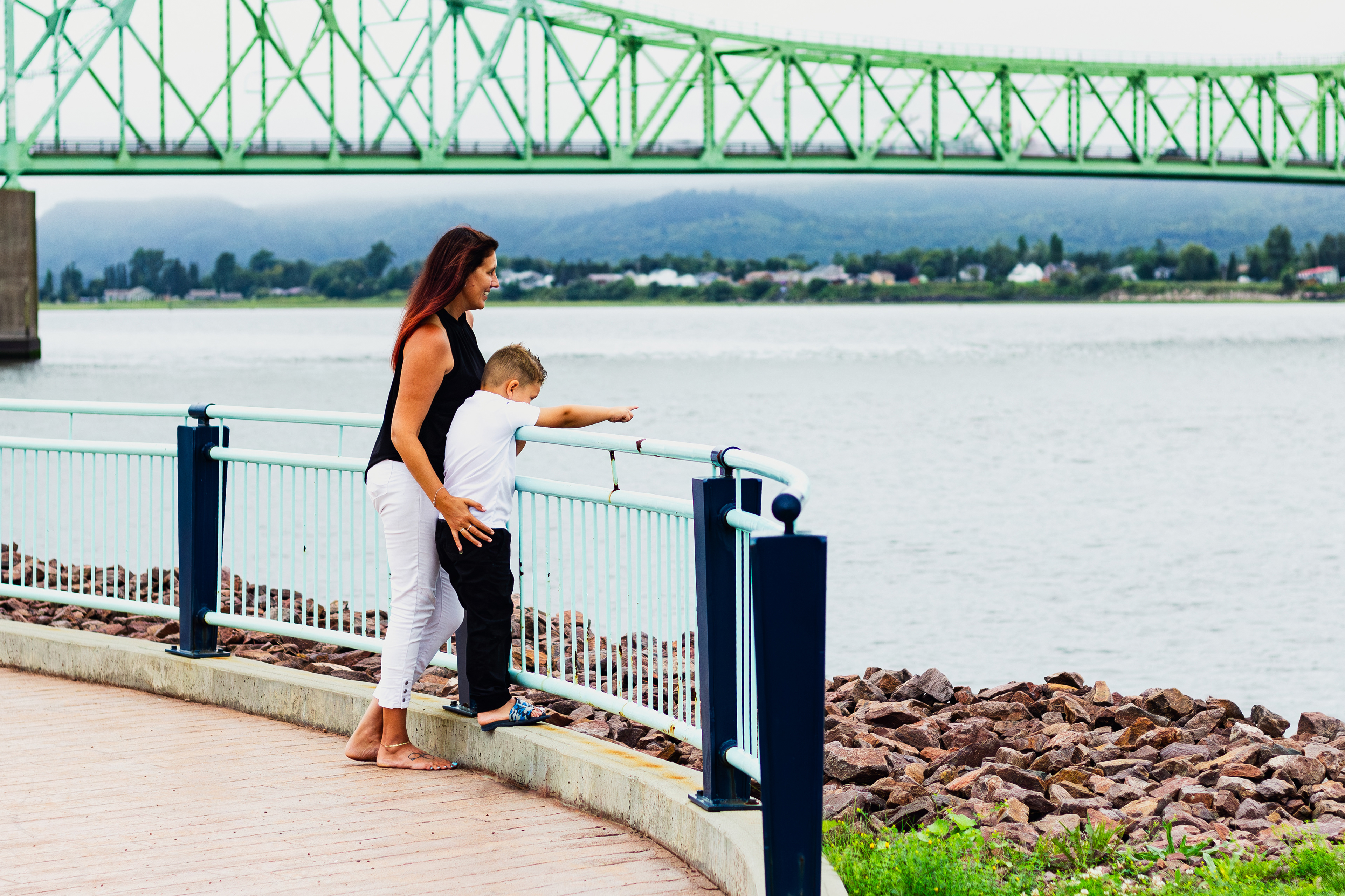 Family photography of a mom and her son