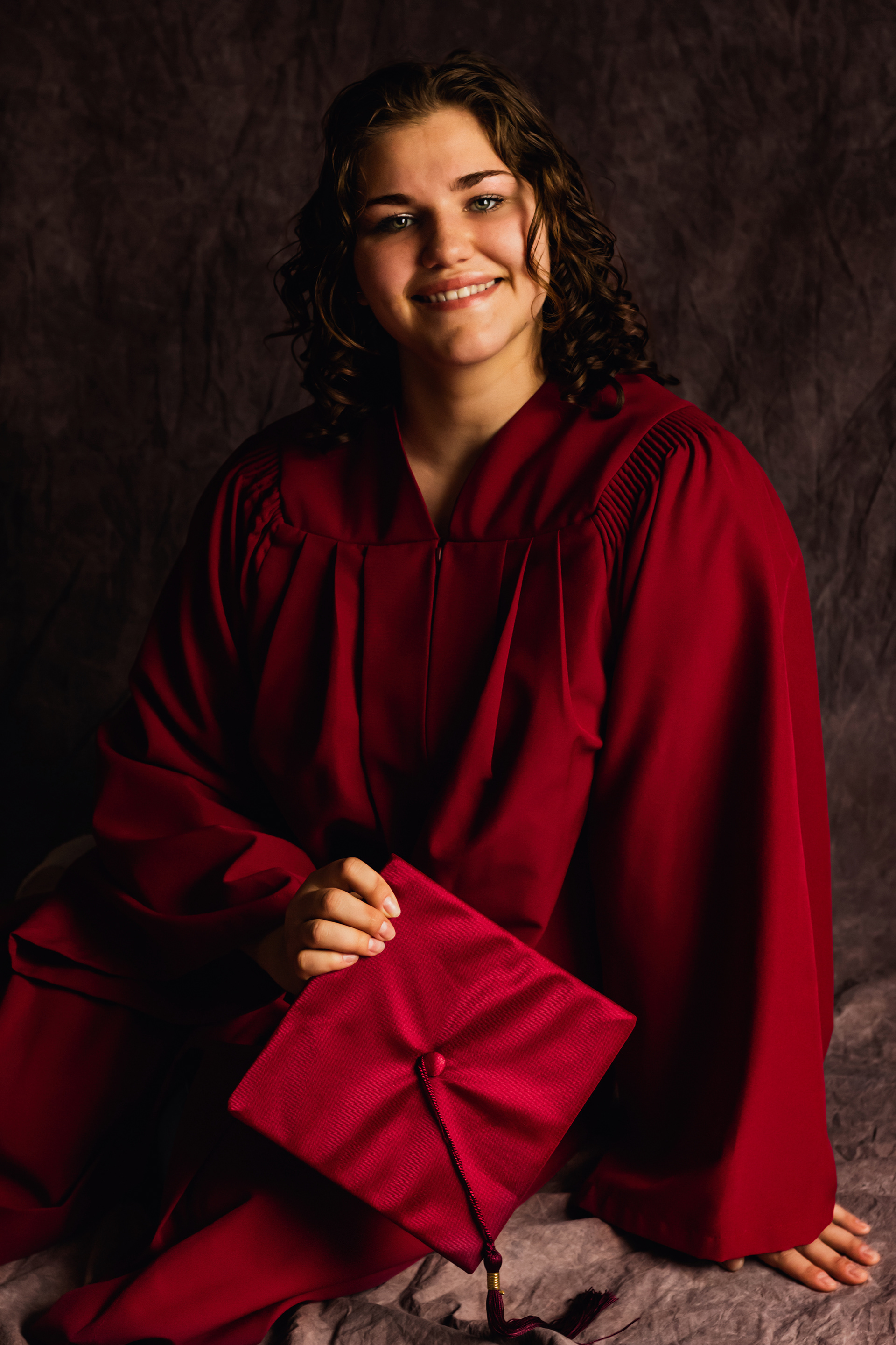 Portrait photography for high school graduation