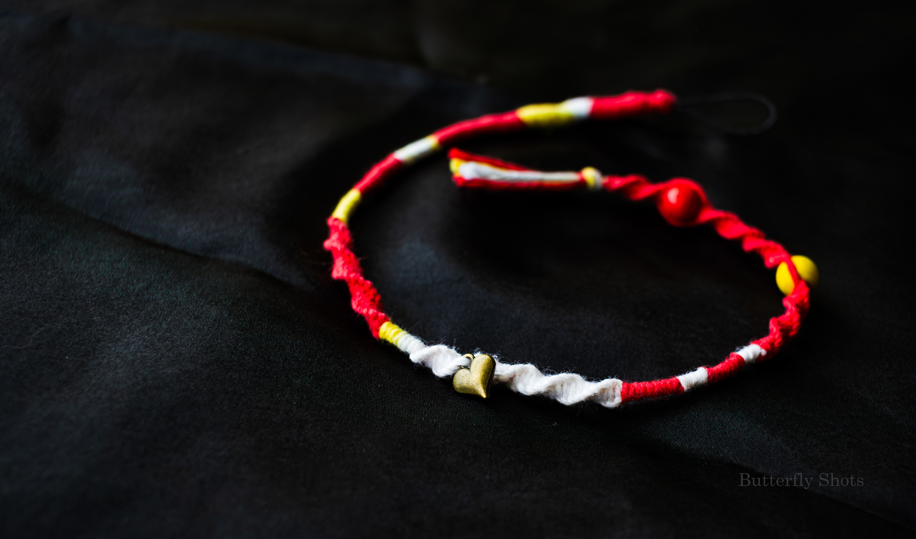 Product photography of hair wraps