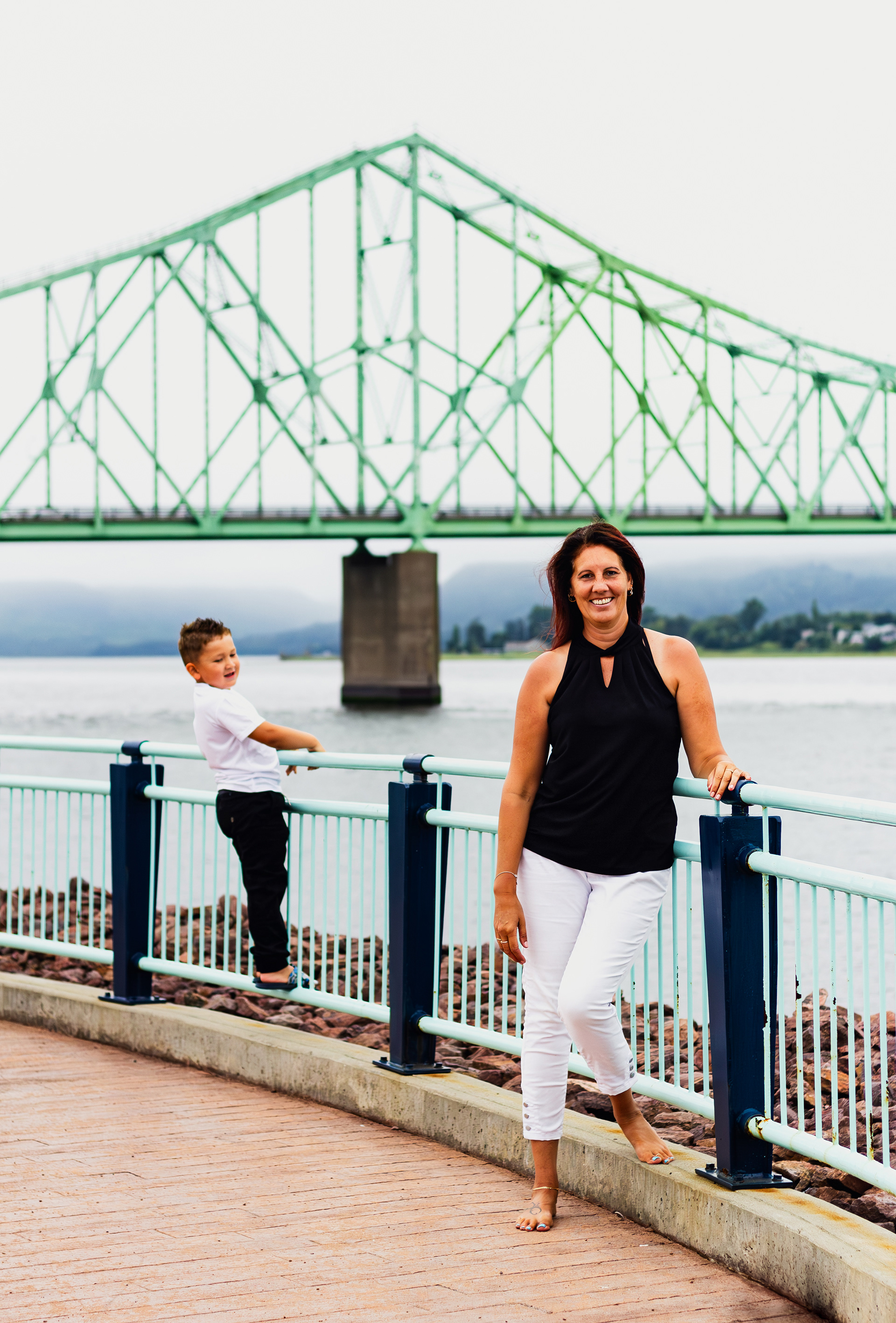Family photography of a mom and her son