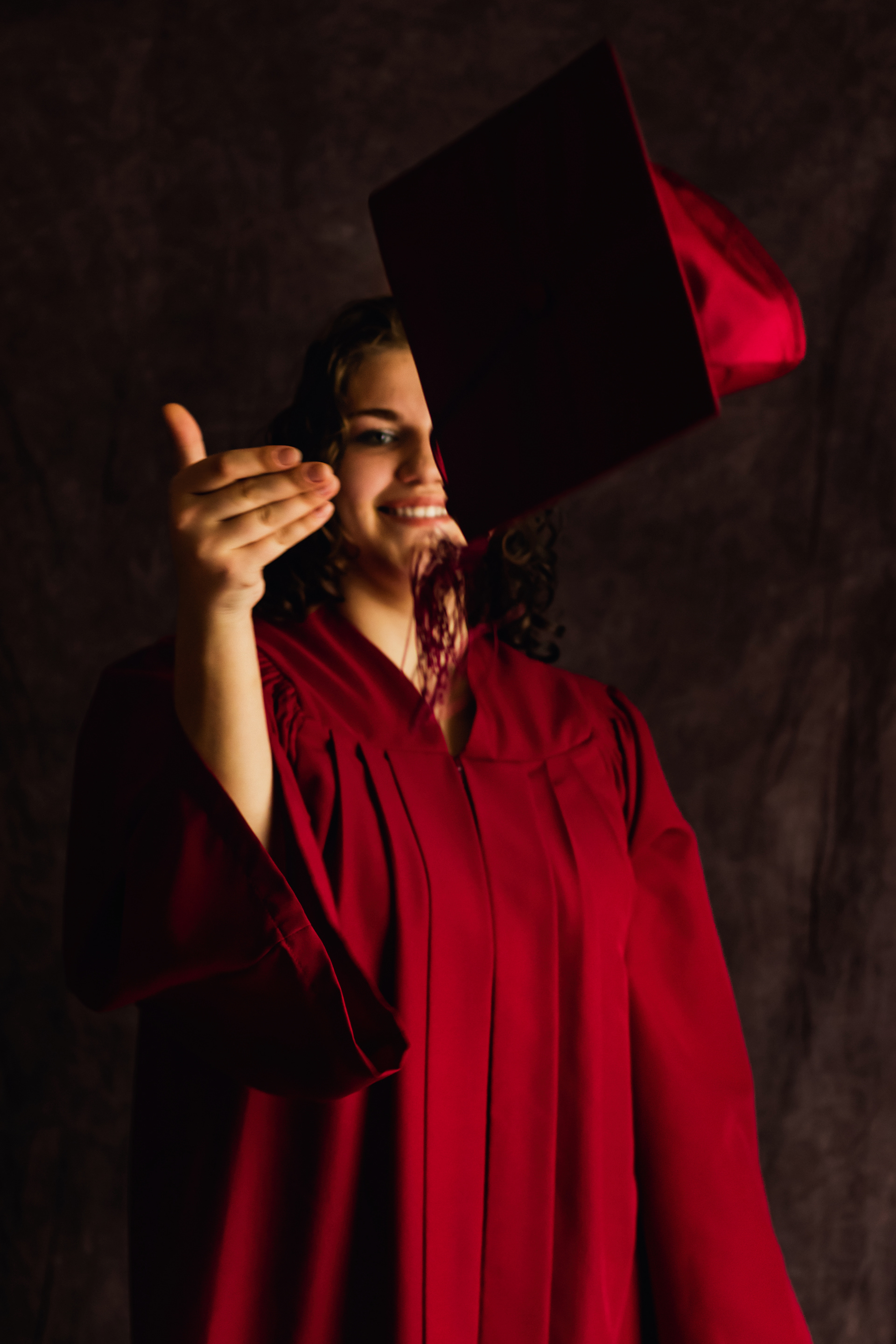 Portrait photography for high school graduation