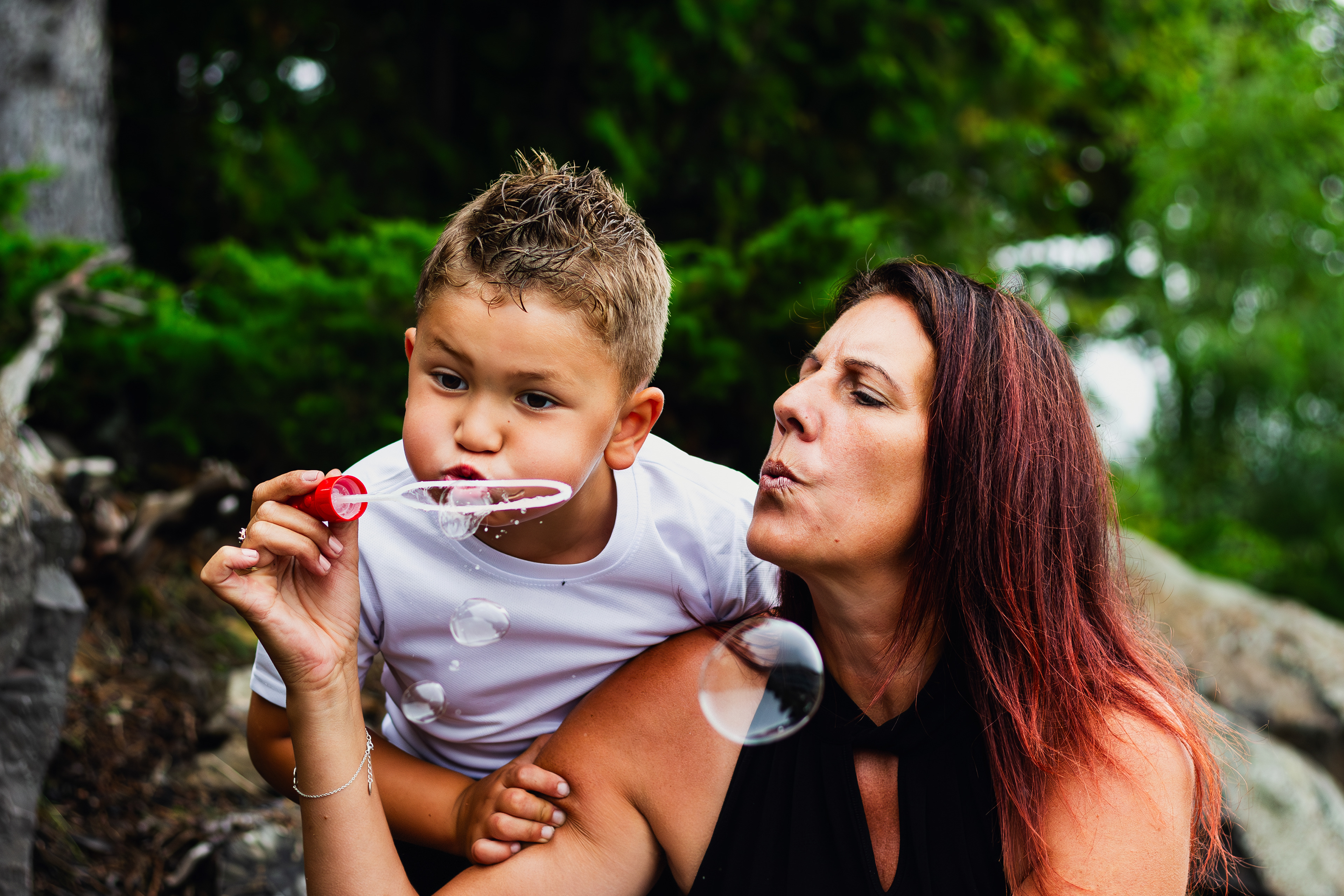Family photography of a mom and her son