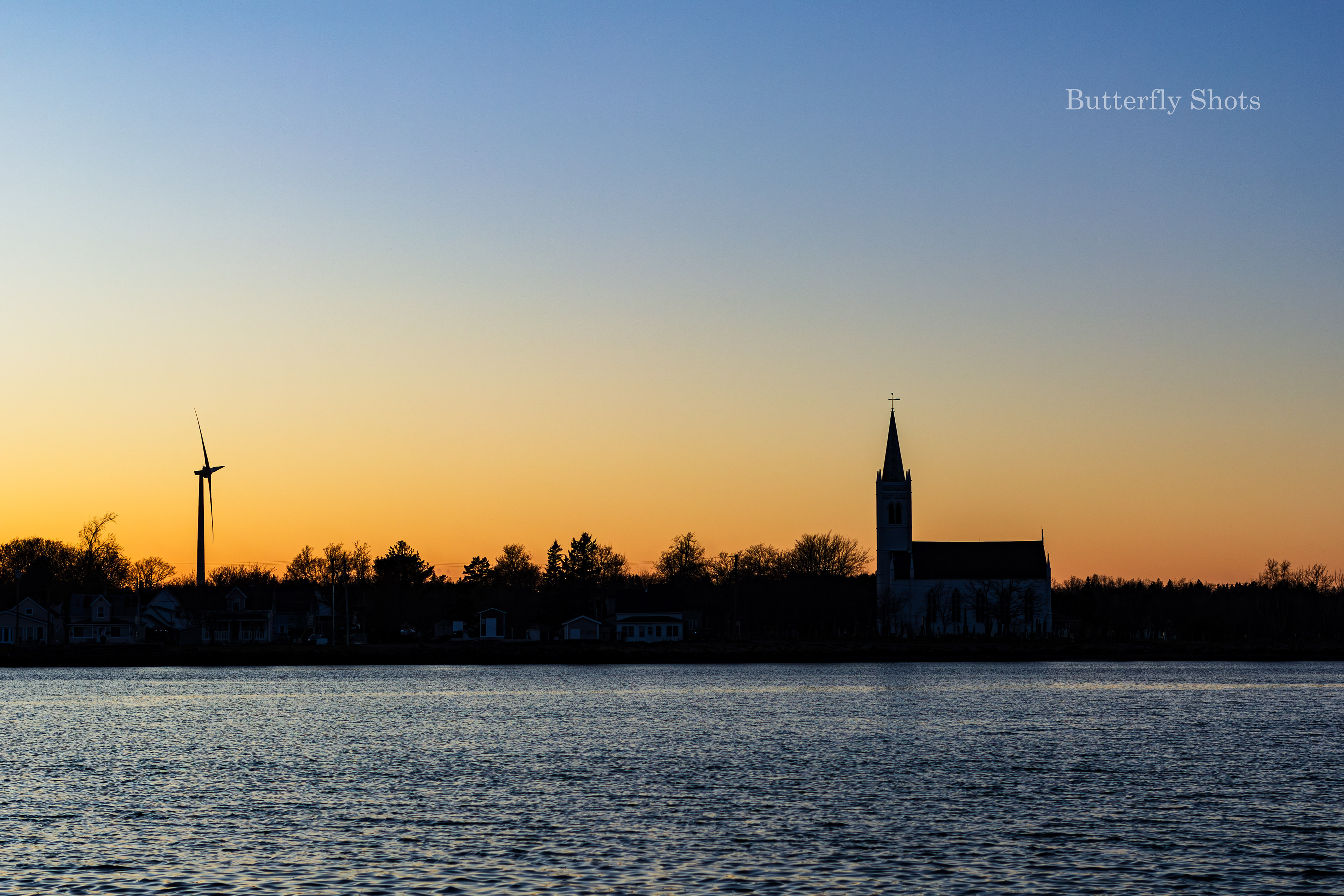Landscape photography at sunset in Rexton New-Brunswick