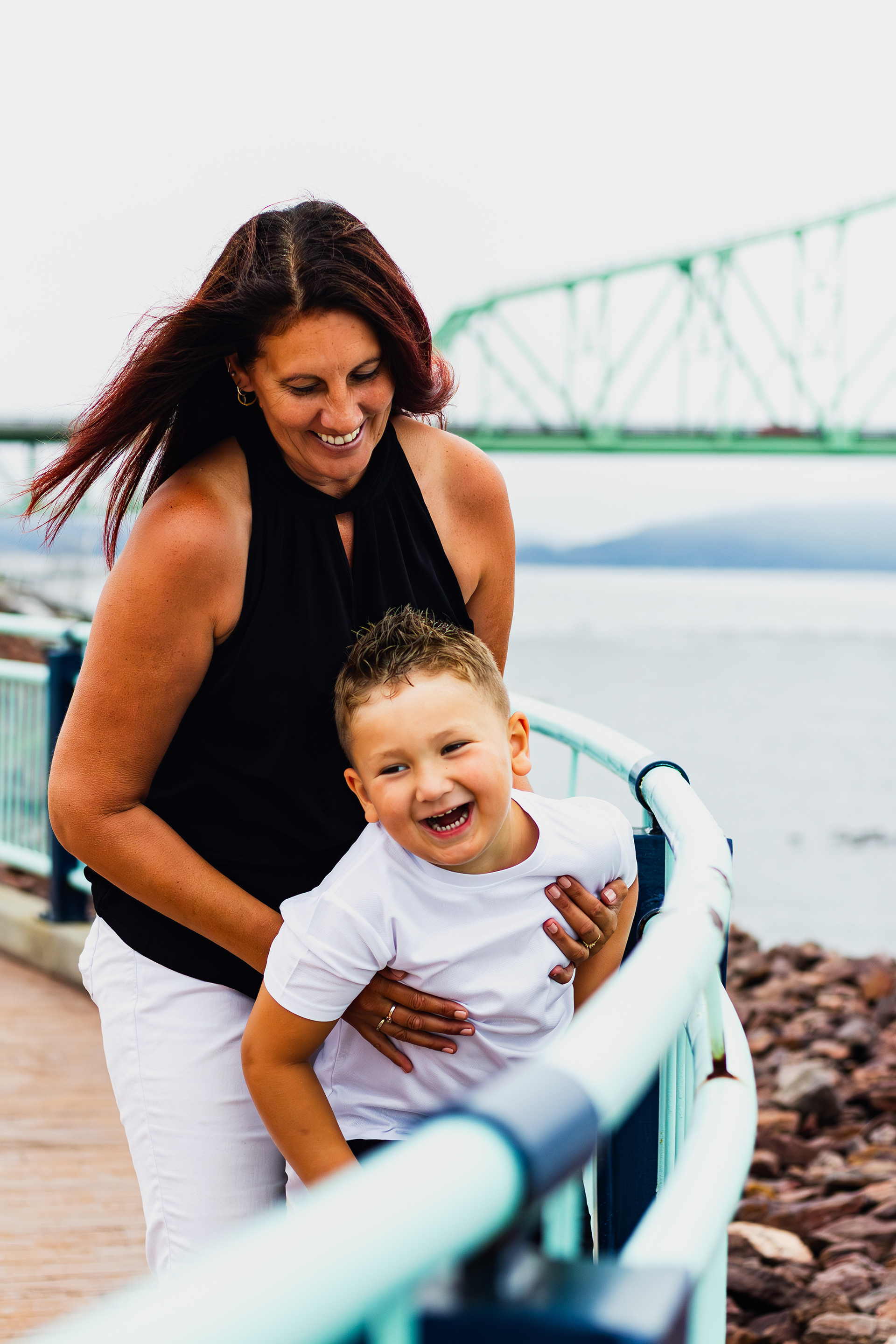 Family photography of a mom and her son