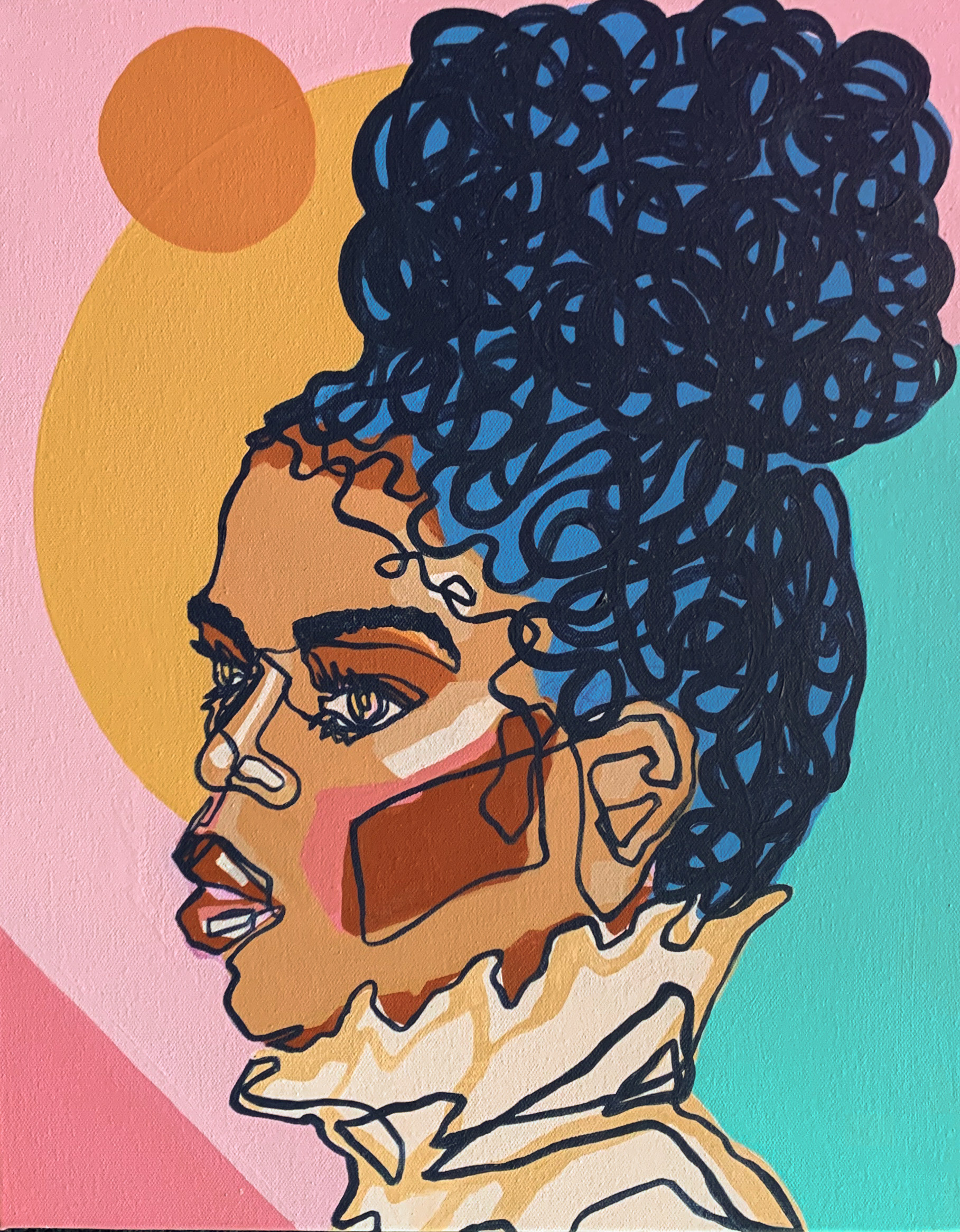 FOR SALE - "Under the Sun" - 16x20" Acrylic