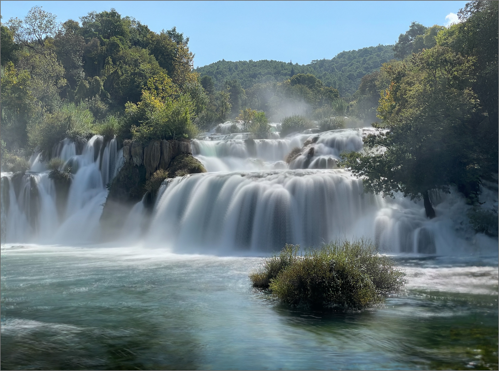 Krka-Nationalpark in Kroatien (iPhone ohne Stativ!)