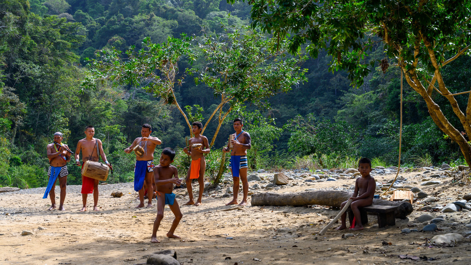 Indianerdorf Embera