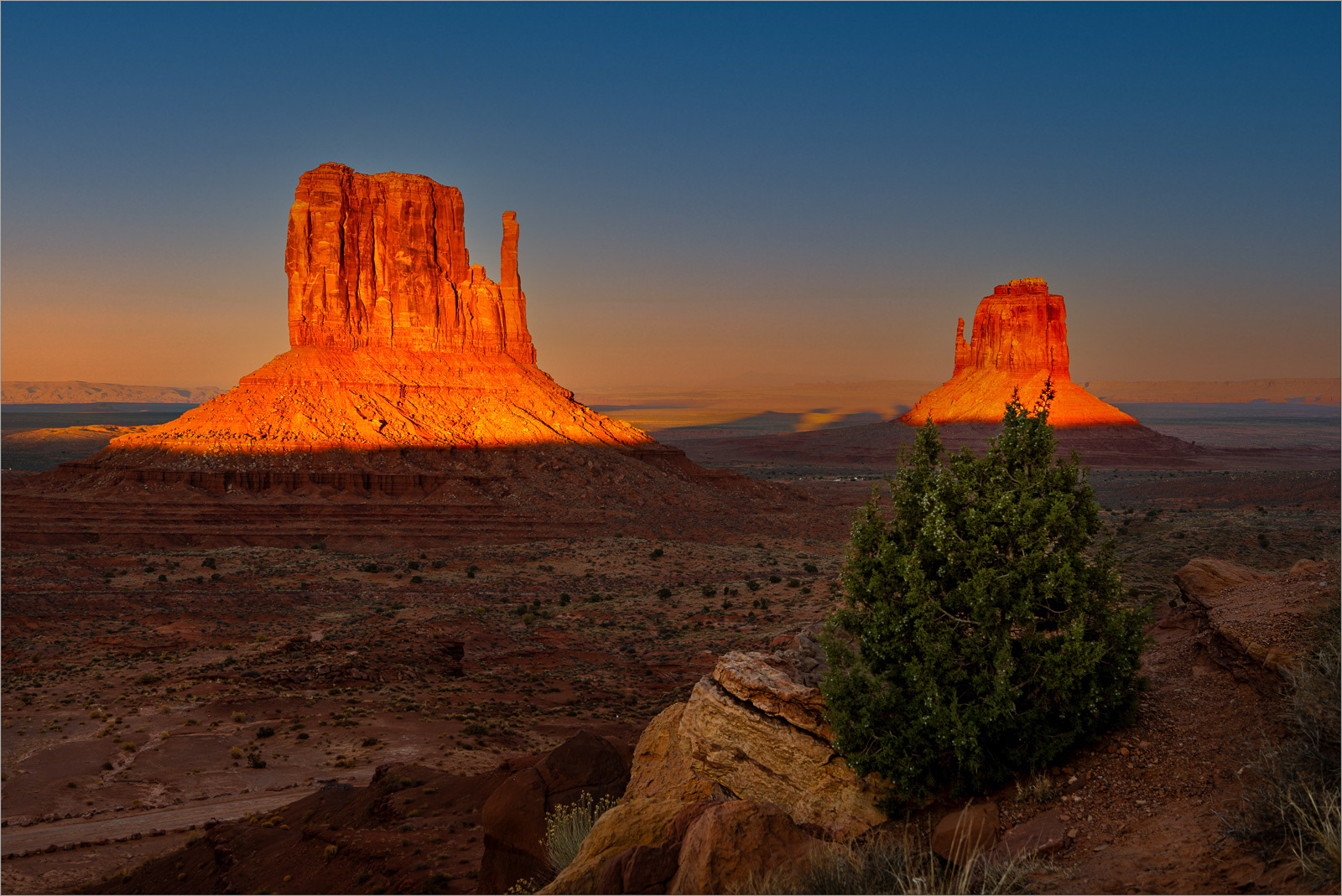 Sunset im Monument Valley
