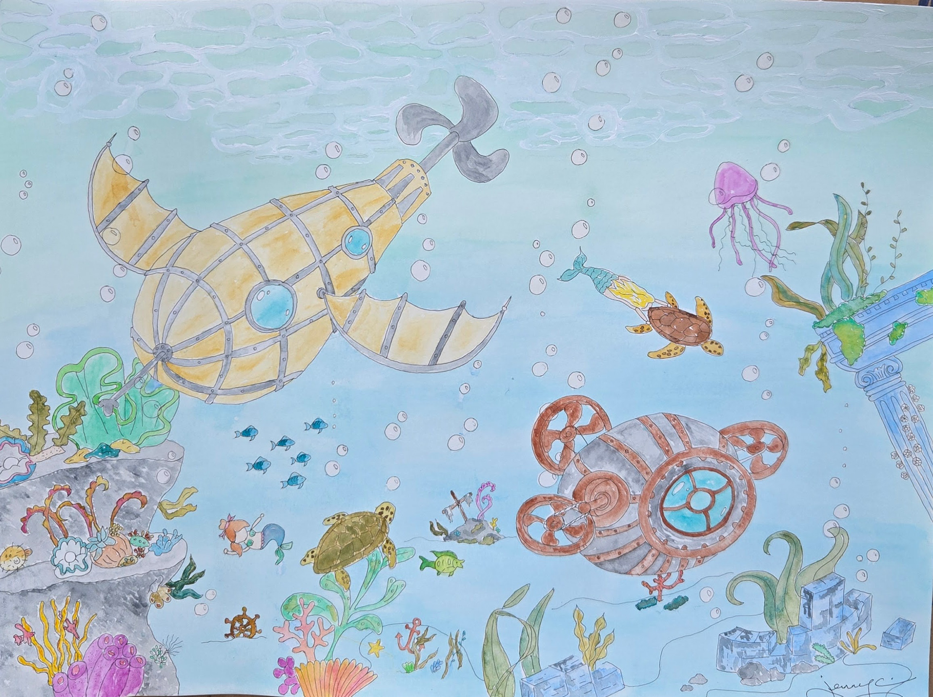 Storybook: Underwater Exploration