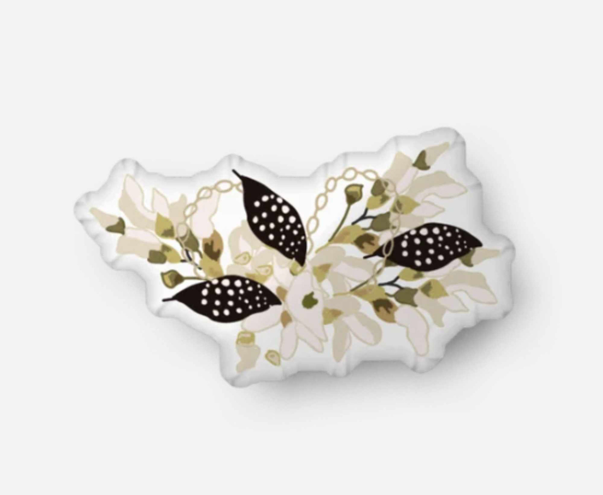 Metal Bouquet pillow