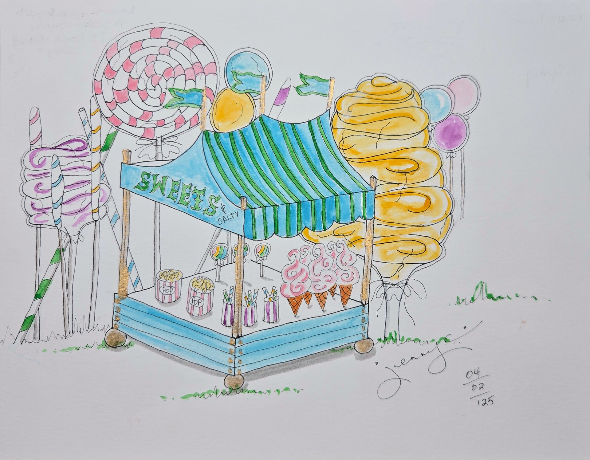 Sweet Treat Cart