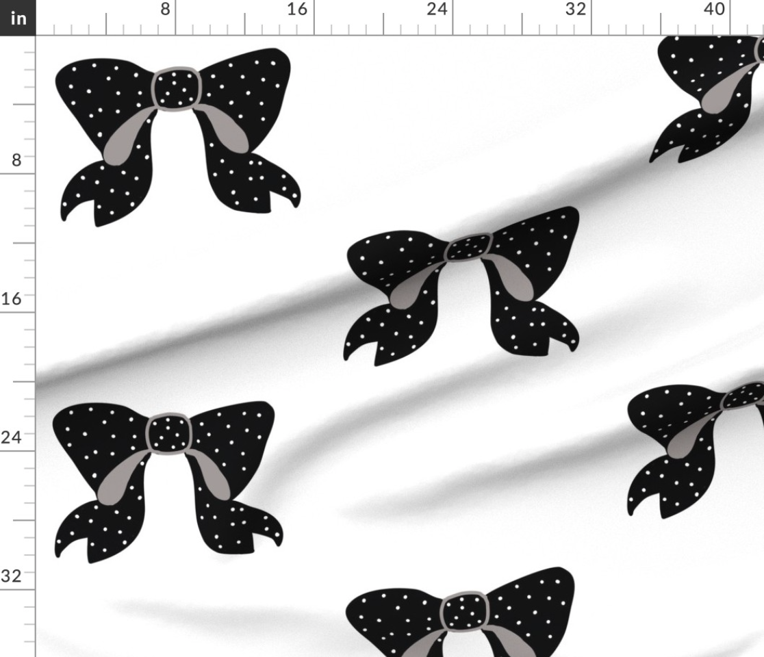 Vintage Polka Bow