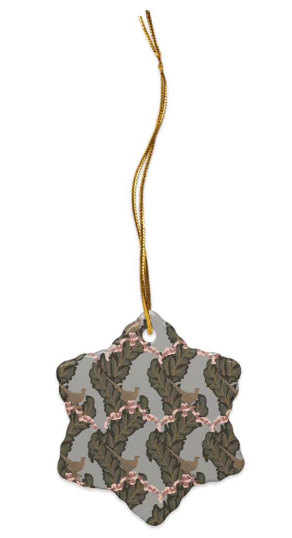 "Peasant & Pink" Snowflake