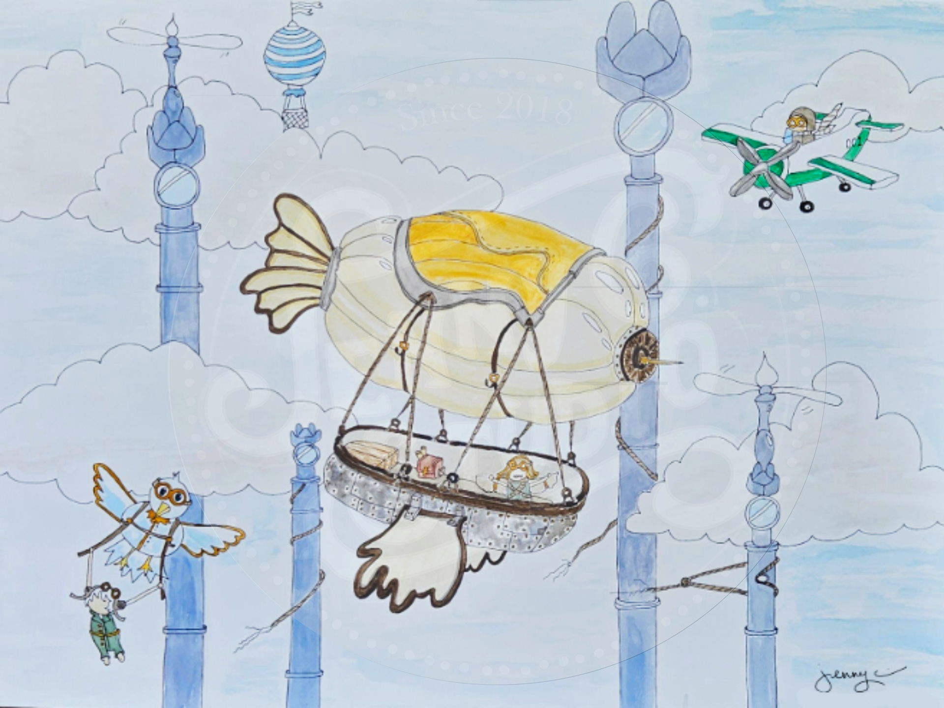 Steampunk Sky