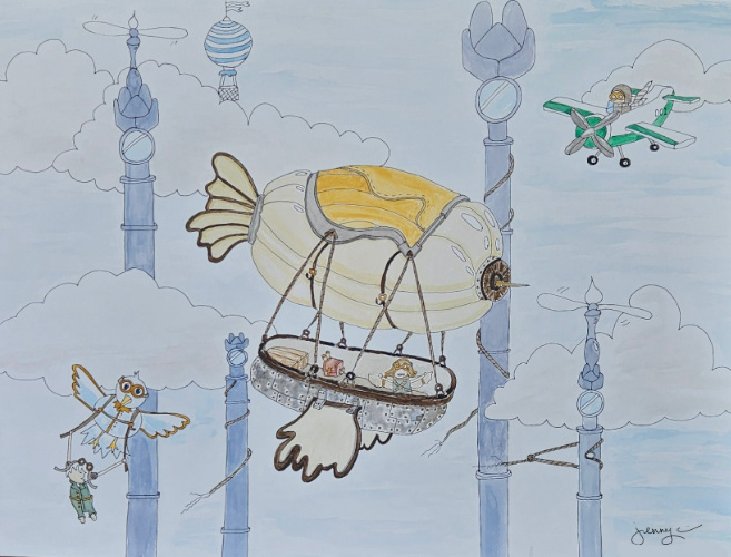 Storybook: Steampunk Sky