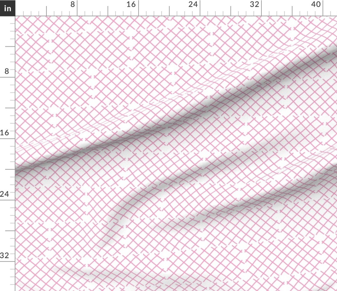 Lt. Pink Trellis