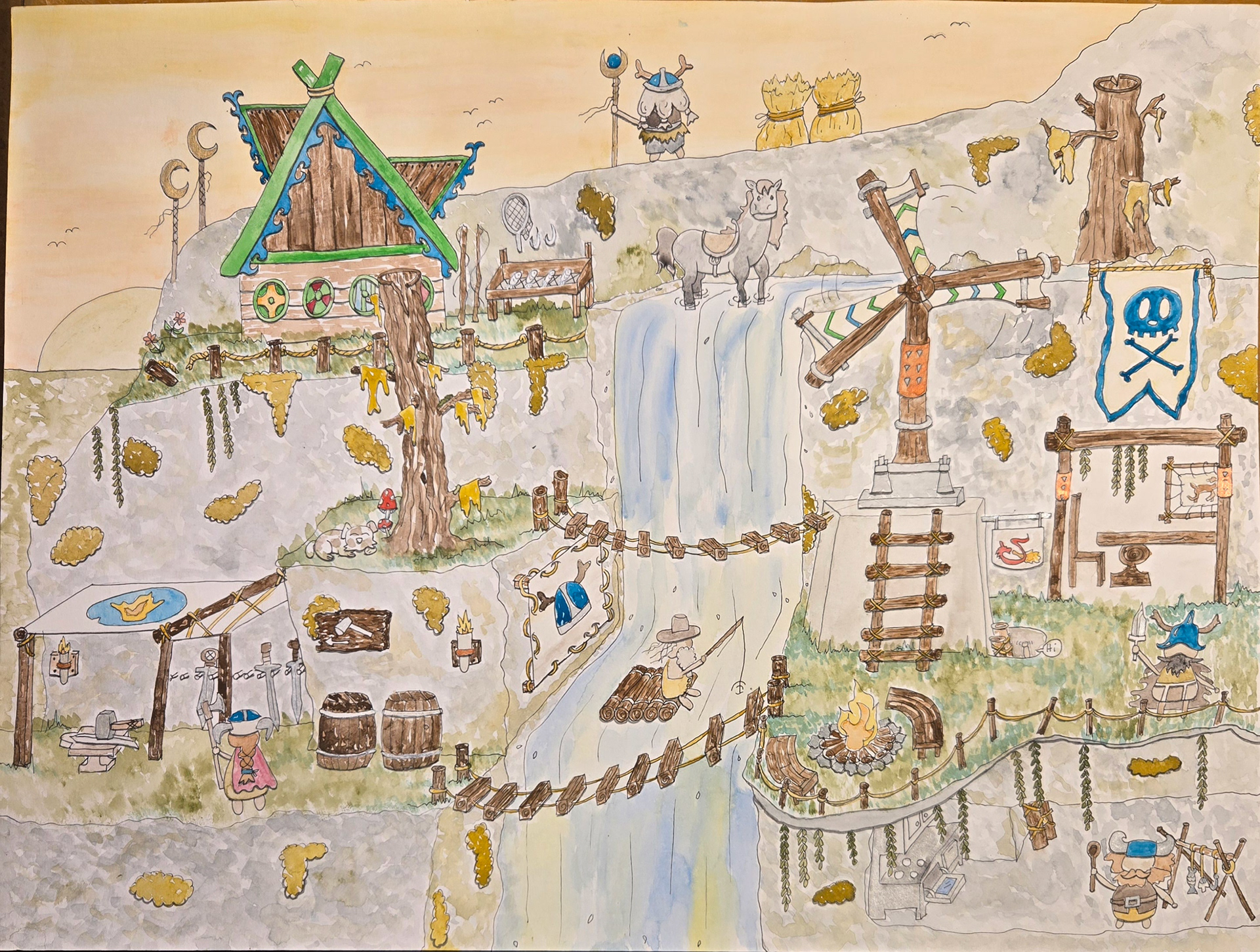 Storybook: Viking Village