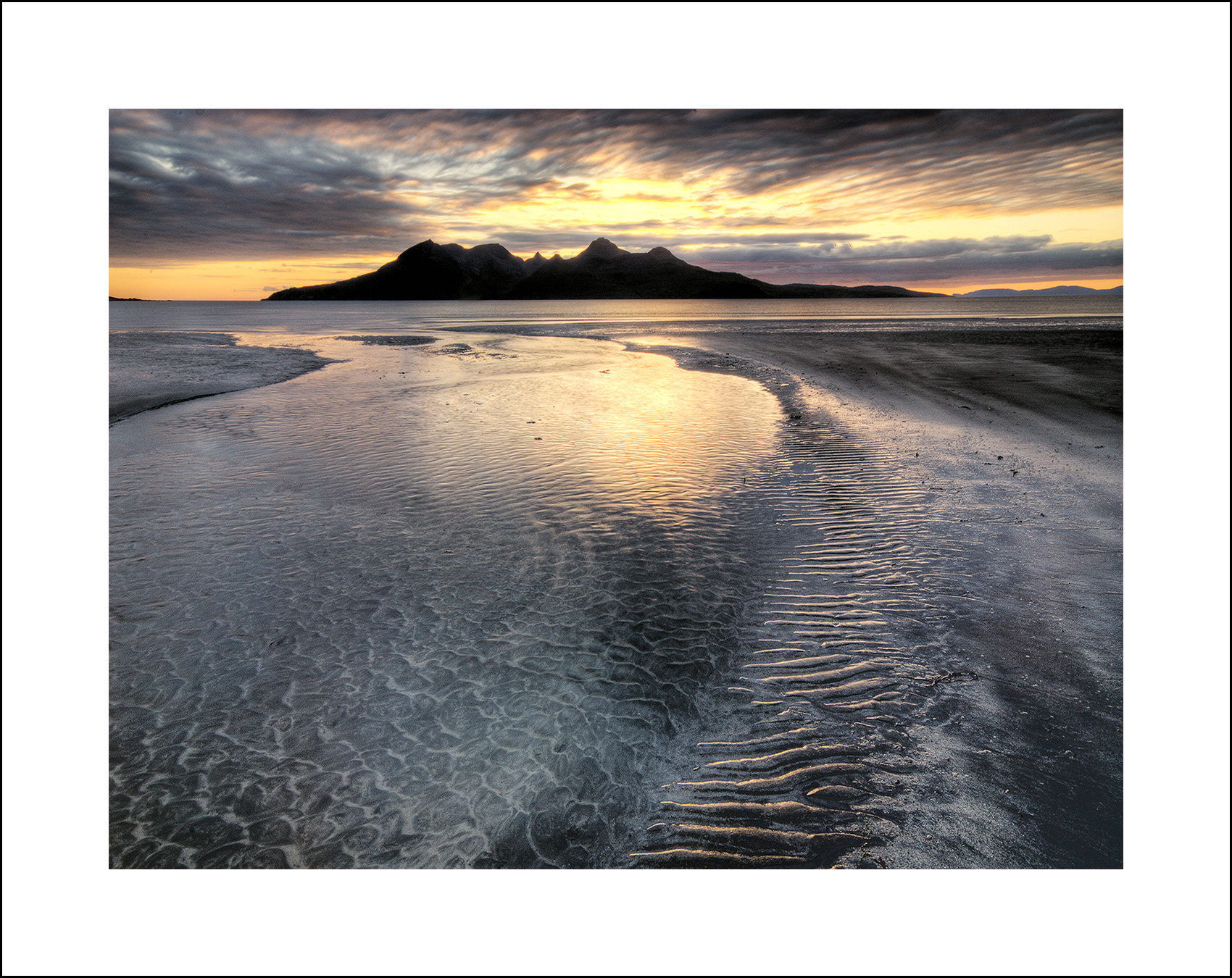 Laig Bay Sunset