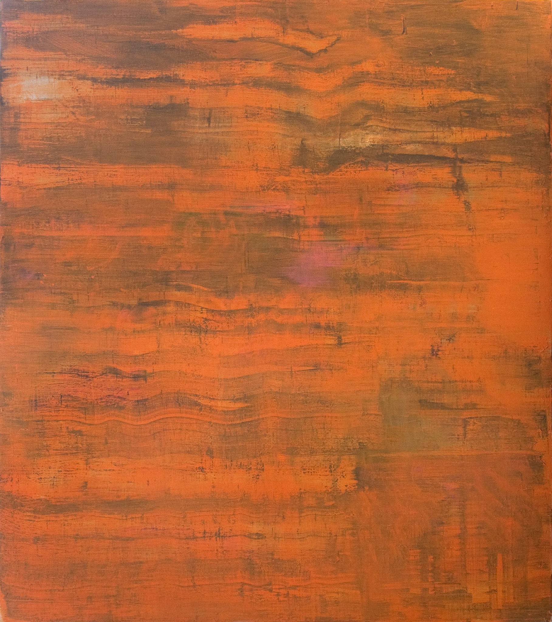 Eduardo Daniel Rodriguez."Every Night"2010acrylic/canvas76 x 68 inches©2010 E.D.R.