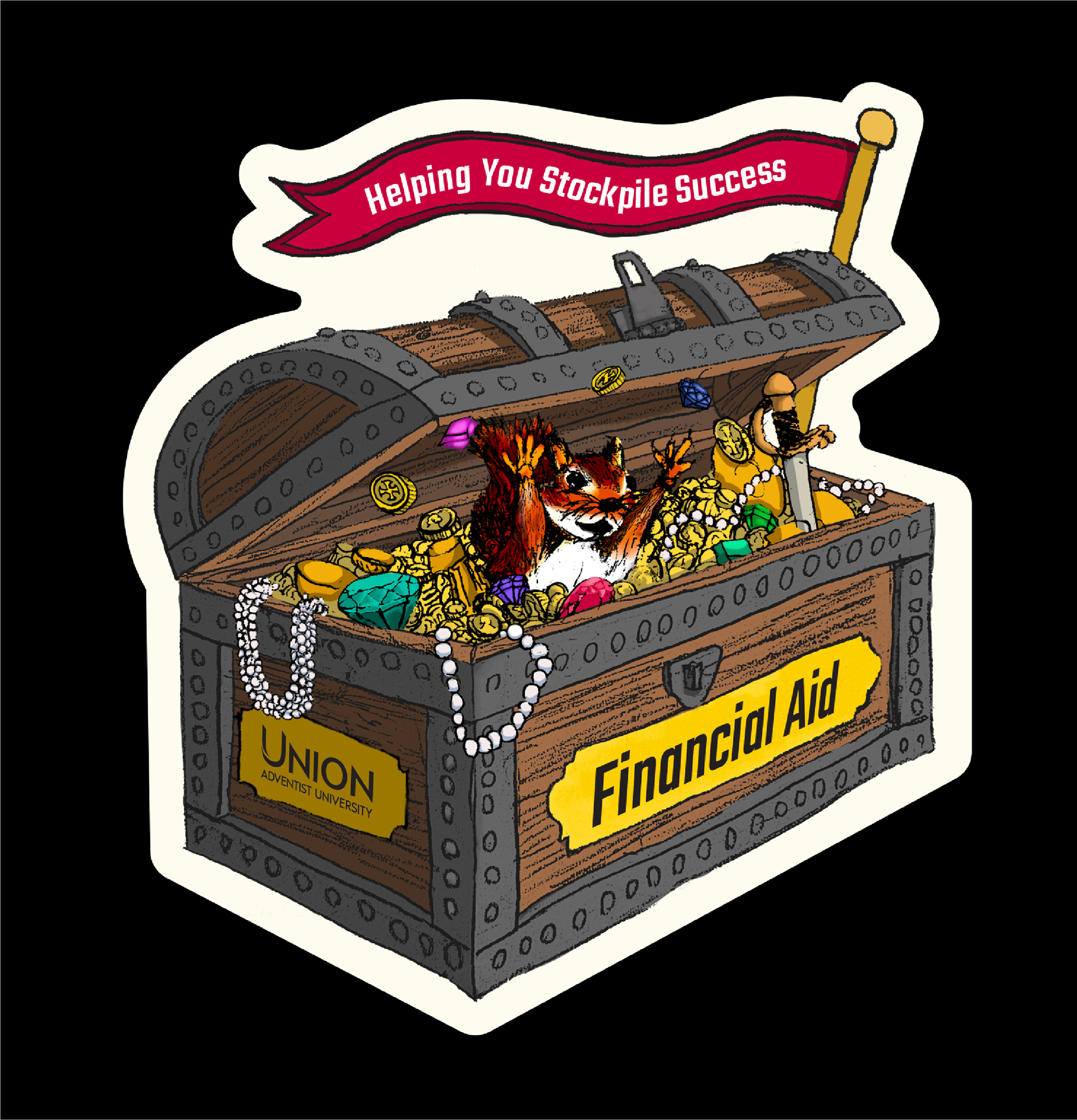 Financial Aid Sticker