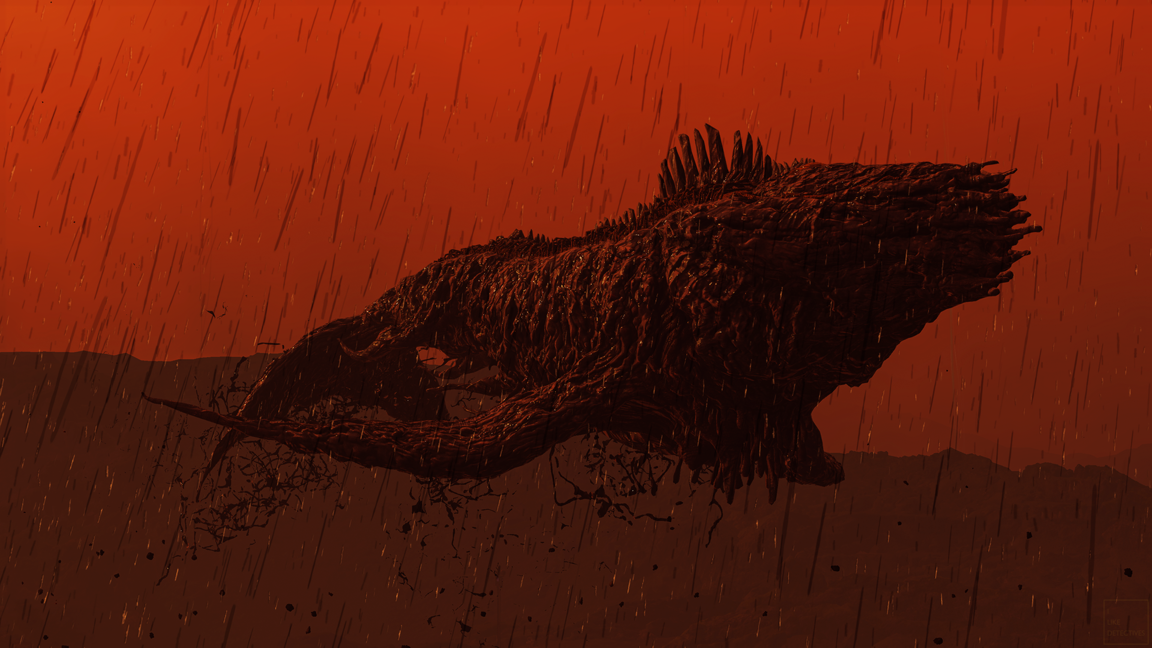 Death Stranding Whale BT Boss Fight