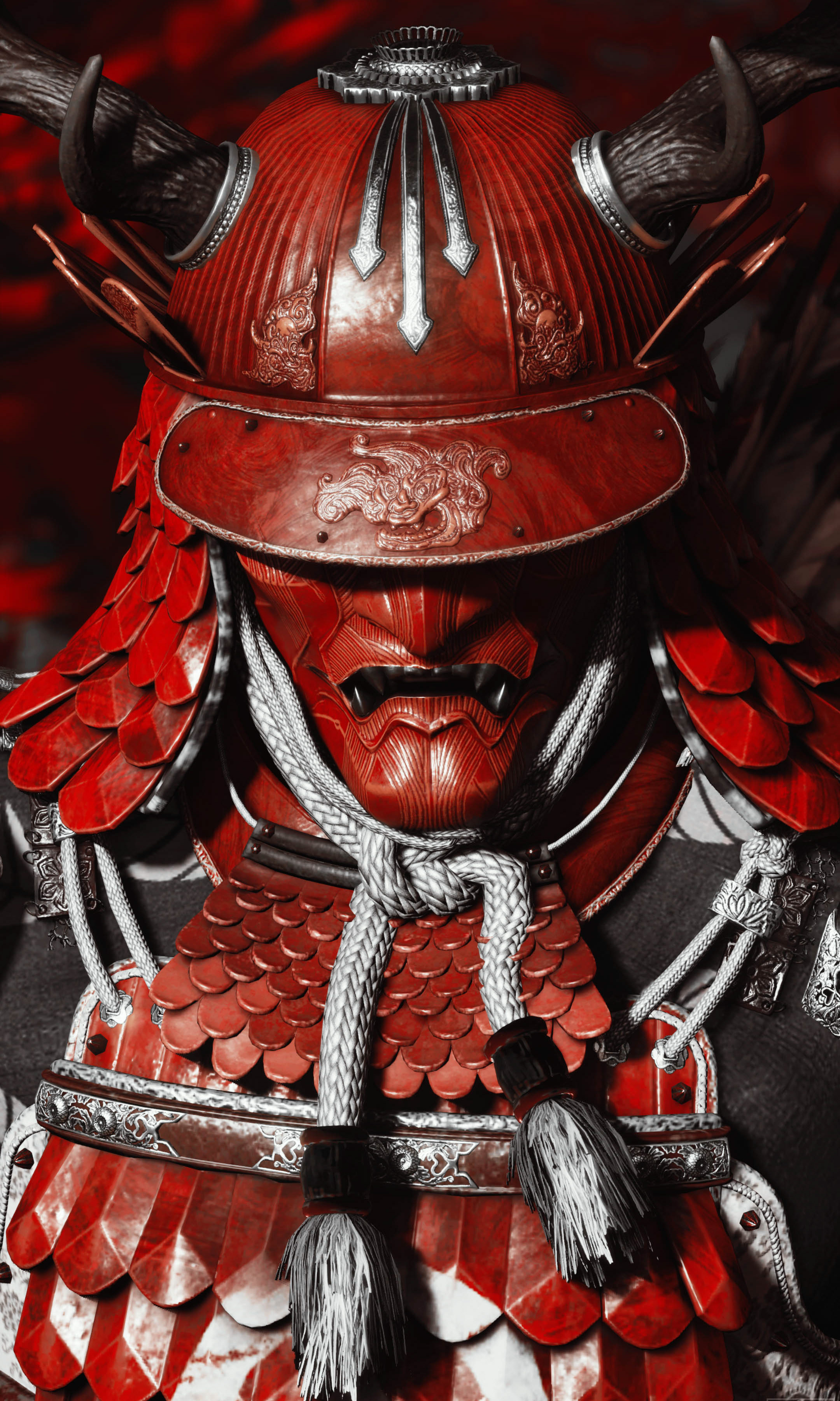 Red samurai. Японский Самурай Сегун красный. Японский доспех самурая. Ghost of Tsushima броня самурая. Доспехи самурая Ганнибал.