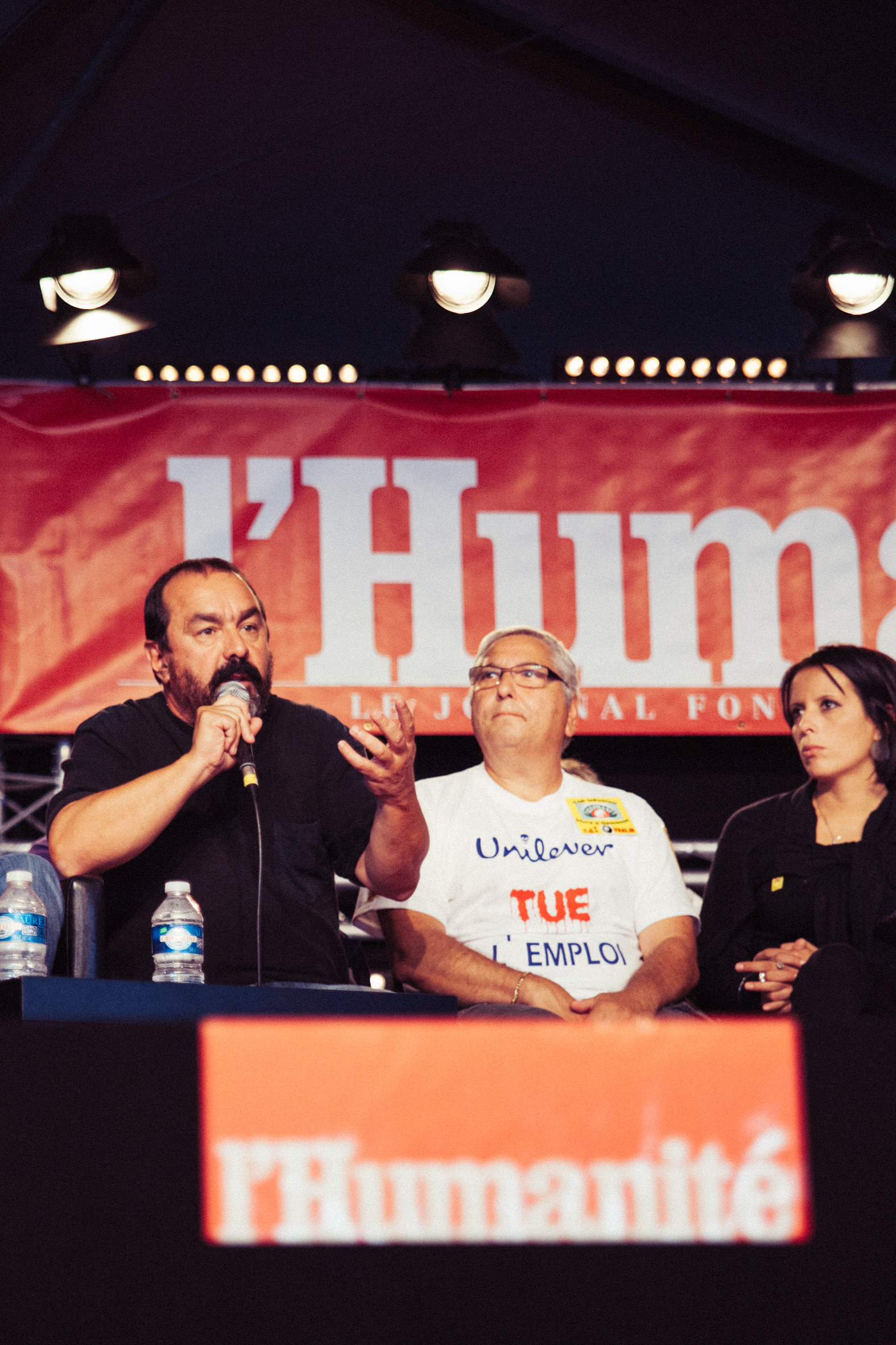Philippe Martinez, Agora de la fête de l'Humanité 2012