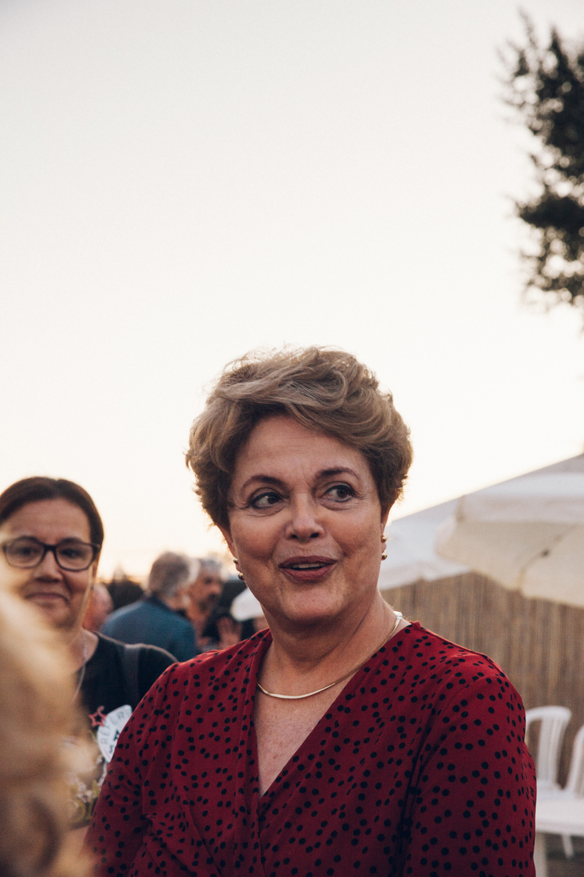 Dilma Roussef à la fête de l'Humanité 2019