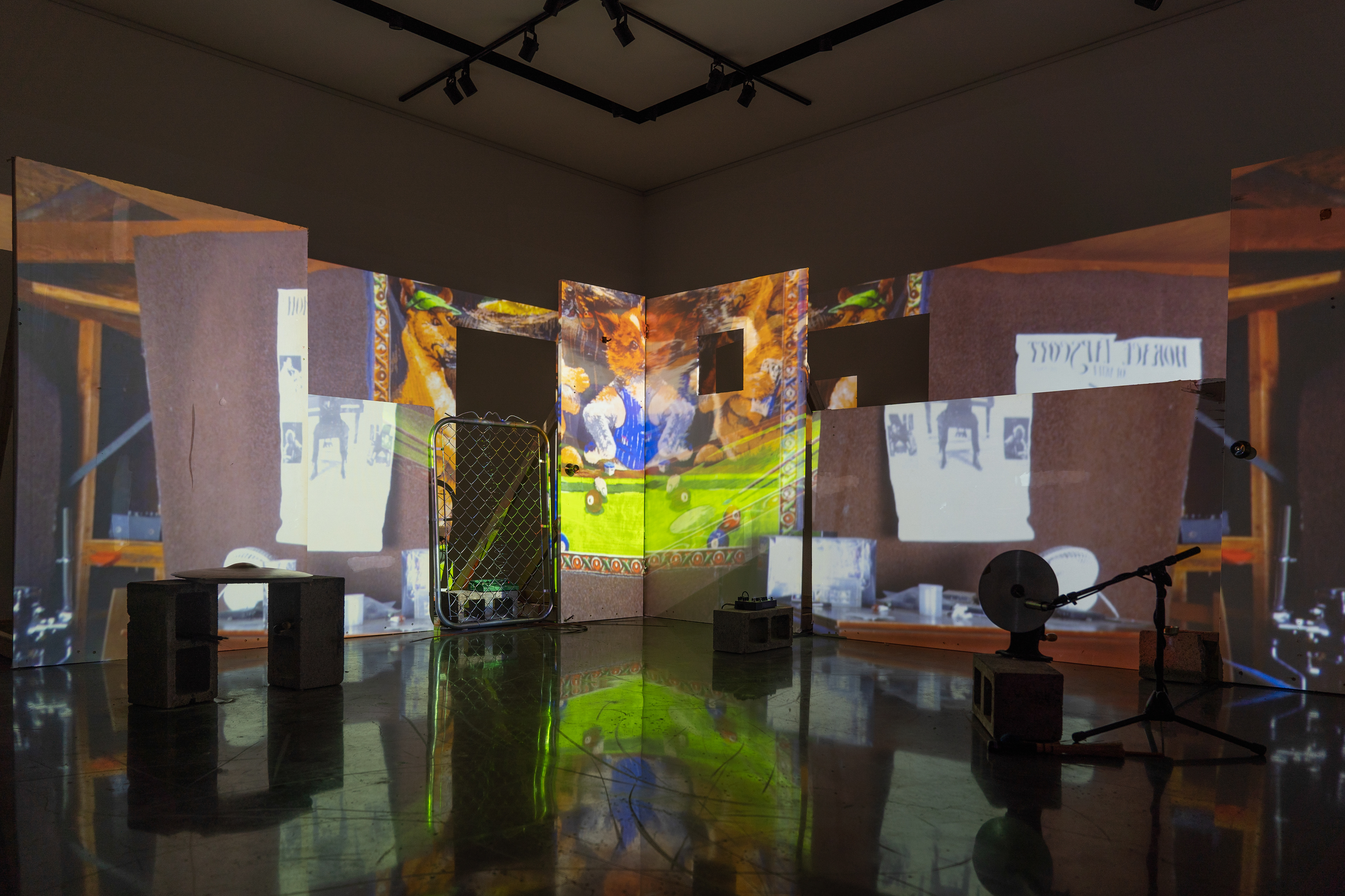 Installation view at Shatto Gallery, Los Angeles
