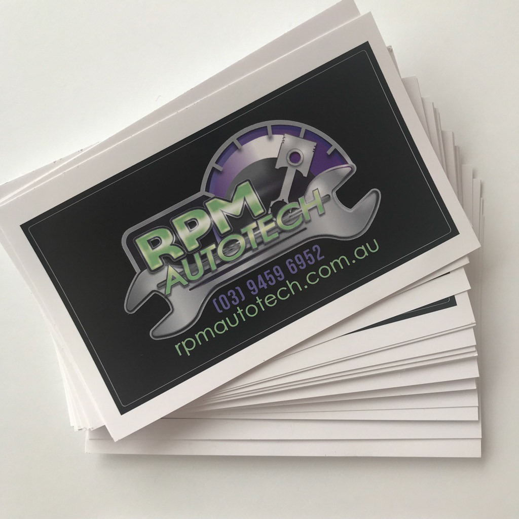 RPM Autotech: branding + logo design, 2018