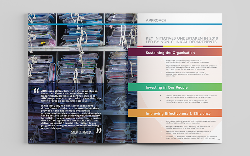 AHC: 2018 Annual Report (Printed book), 2019