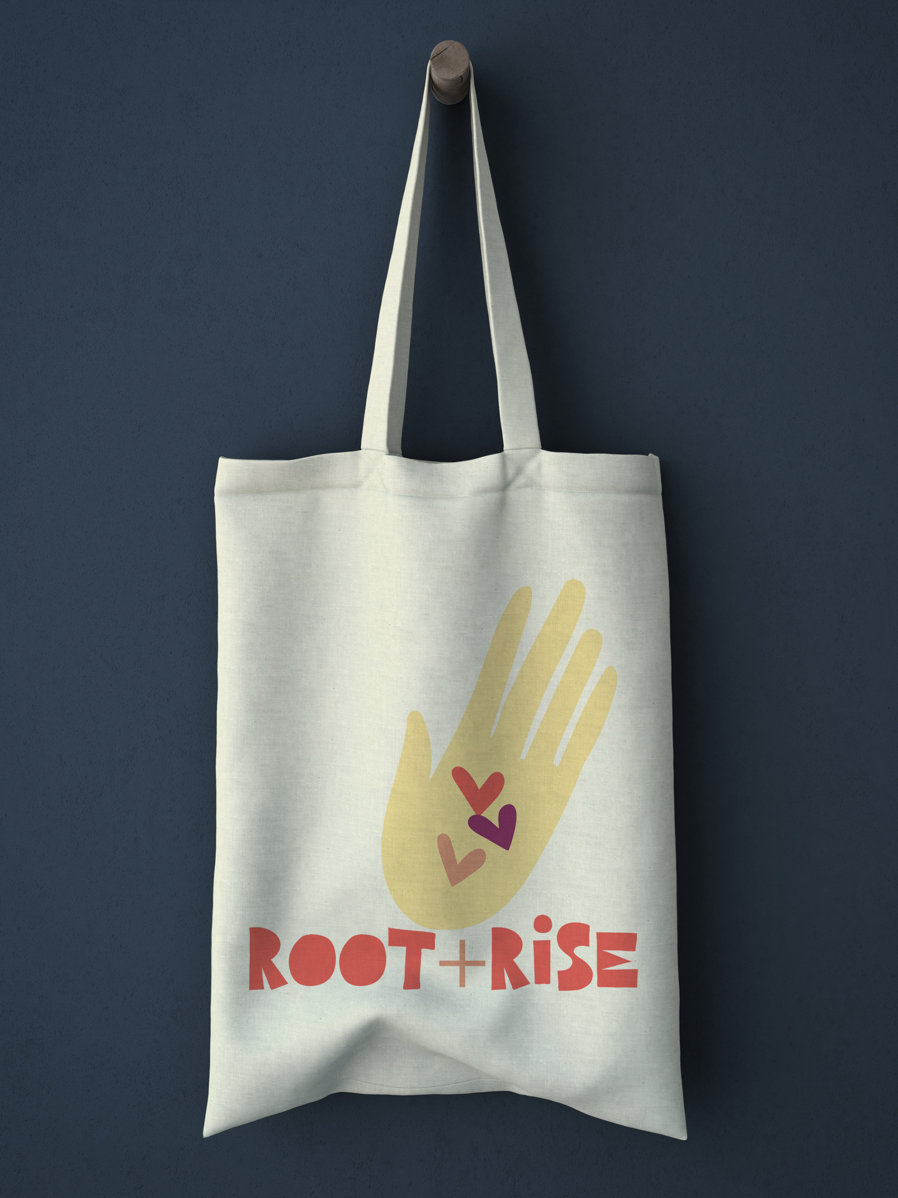 Root and Rise: Logo design, 2019